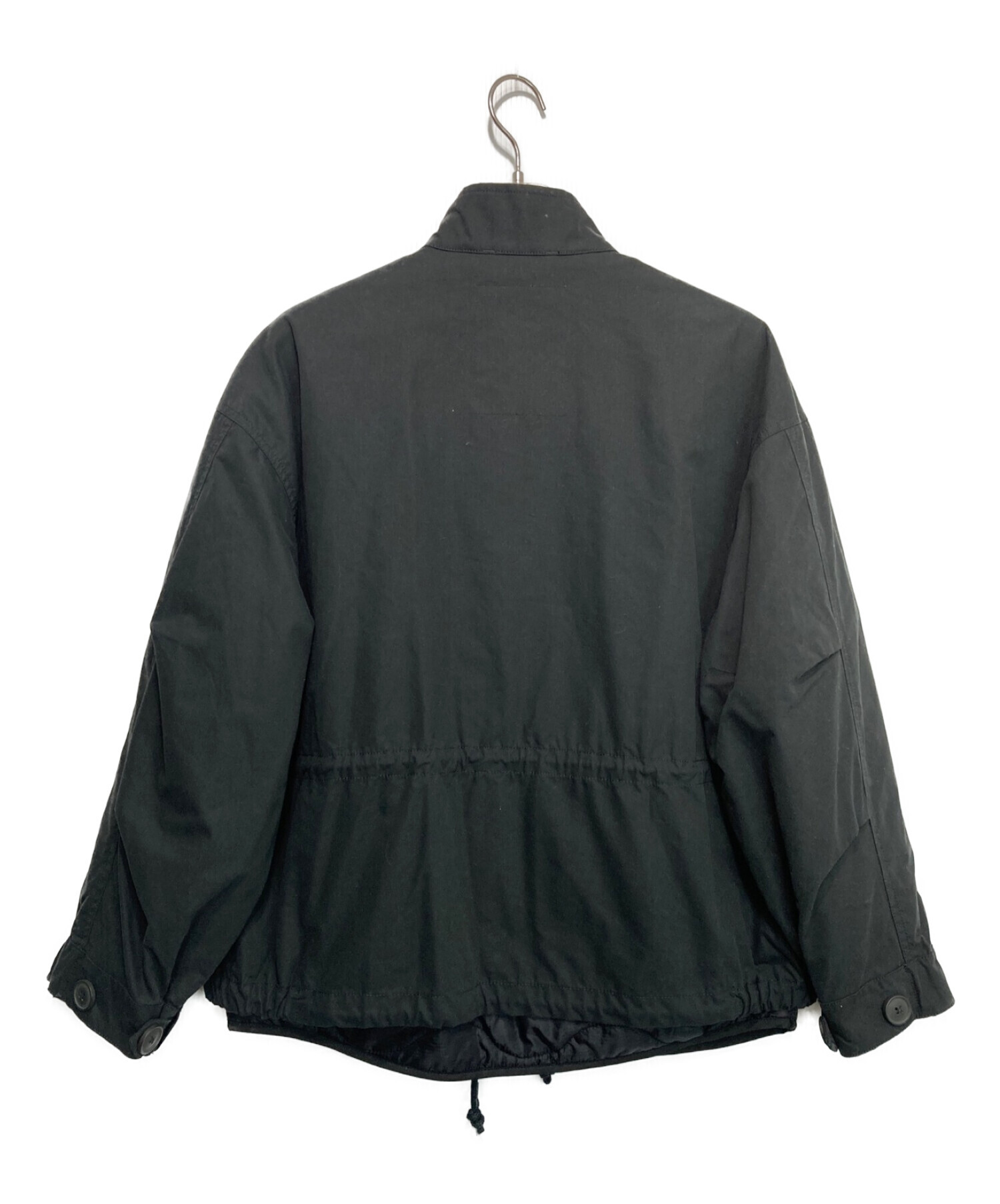 WYM LIDNM (ウィム バイ リドム) LAYERED 3WAY MILITARY BLOUSON ブラック サイズ:S