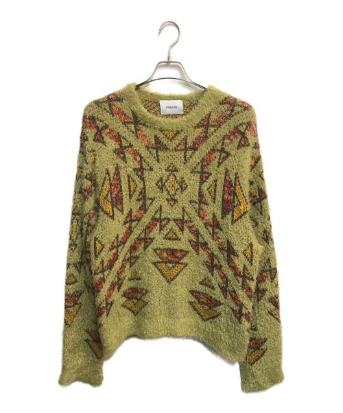 中古・古着通販】IROQUOIS (イロコイ) 3G WJQ GEOMETRIC PATTERN KNIT