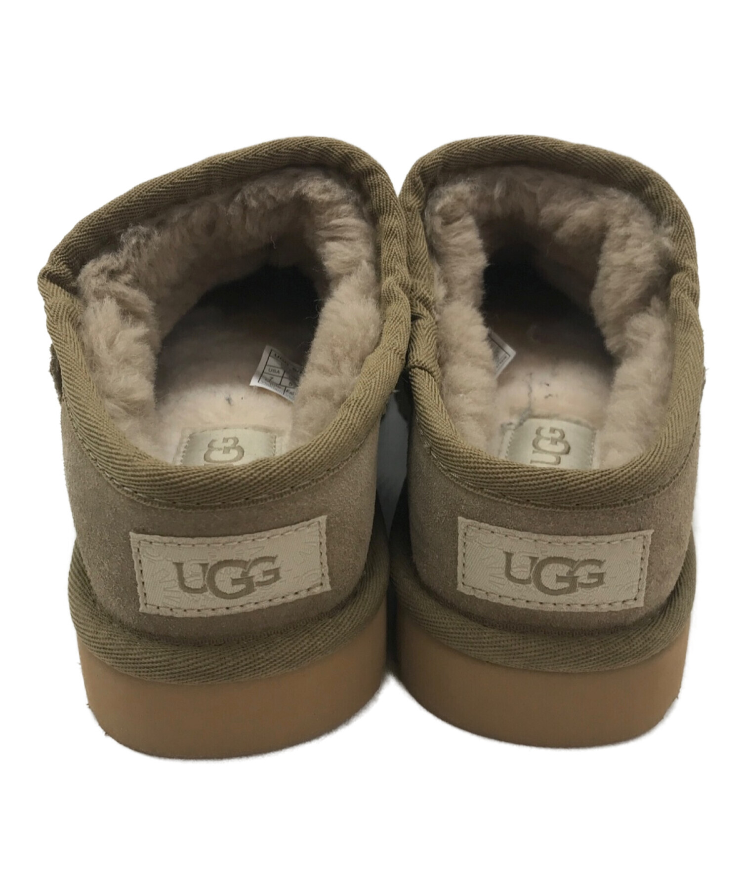 中古・古着通販】UGG (アグ) クラシックスエードスリッパ ベージュ ...