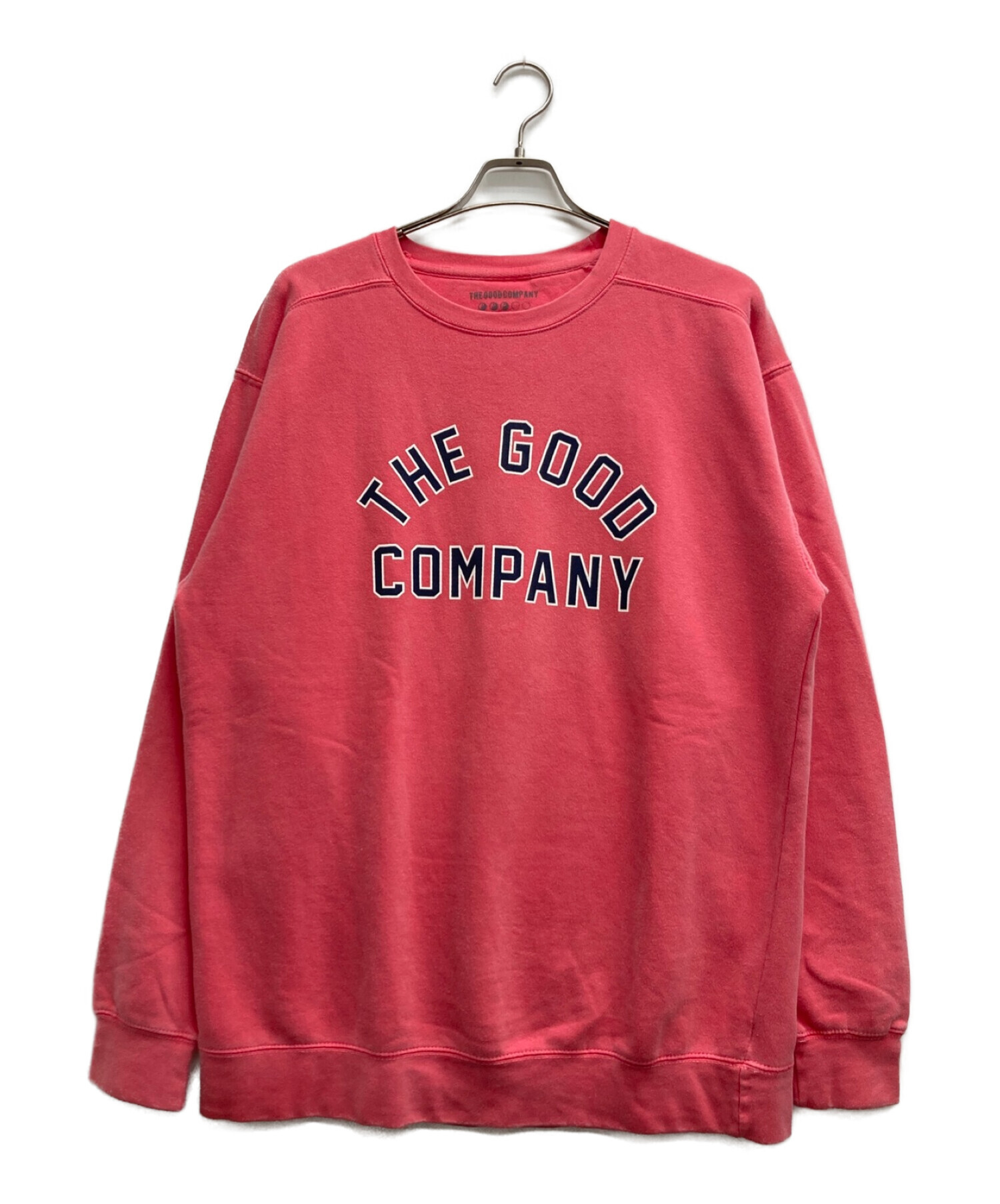 the good company (ザグッドカンパニー) クルーネックスウェット ピンク サイズ:3