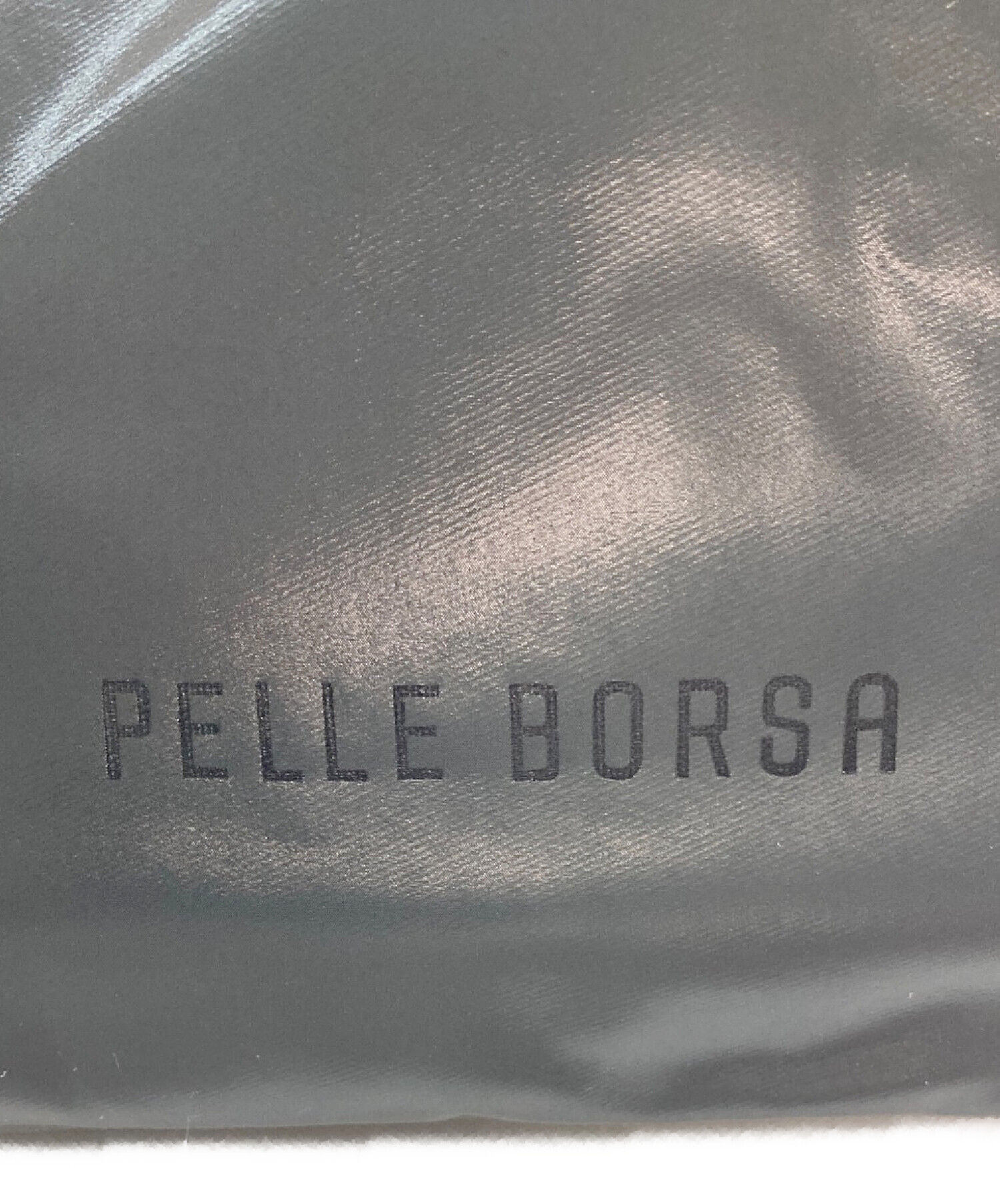 PELLE BORSA (ペレボルサ) 巾着ショルダーバッグ ブラック サイズ:-