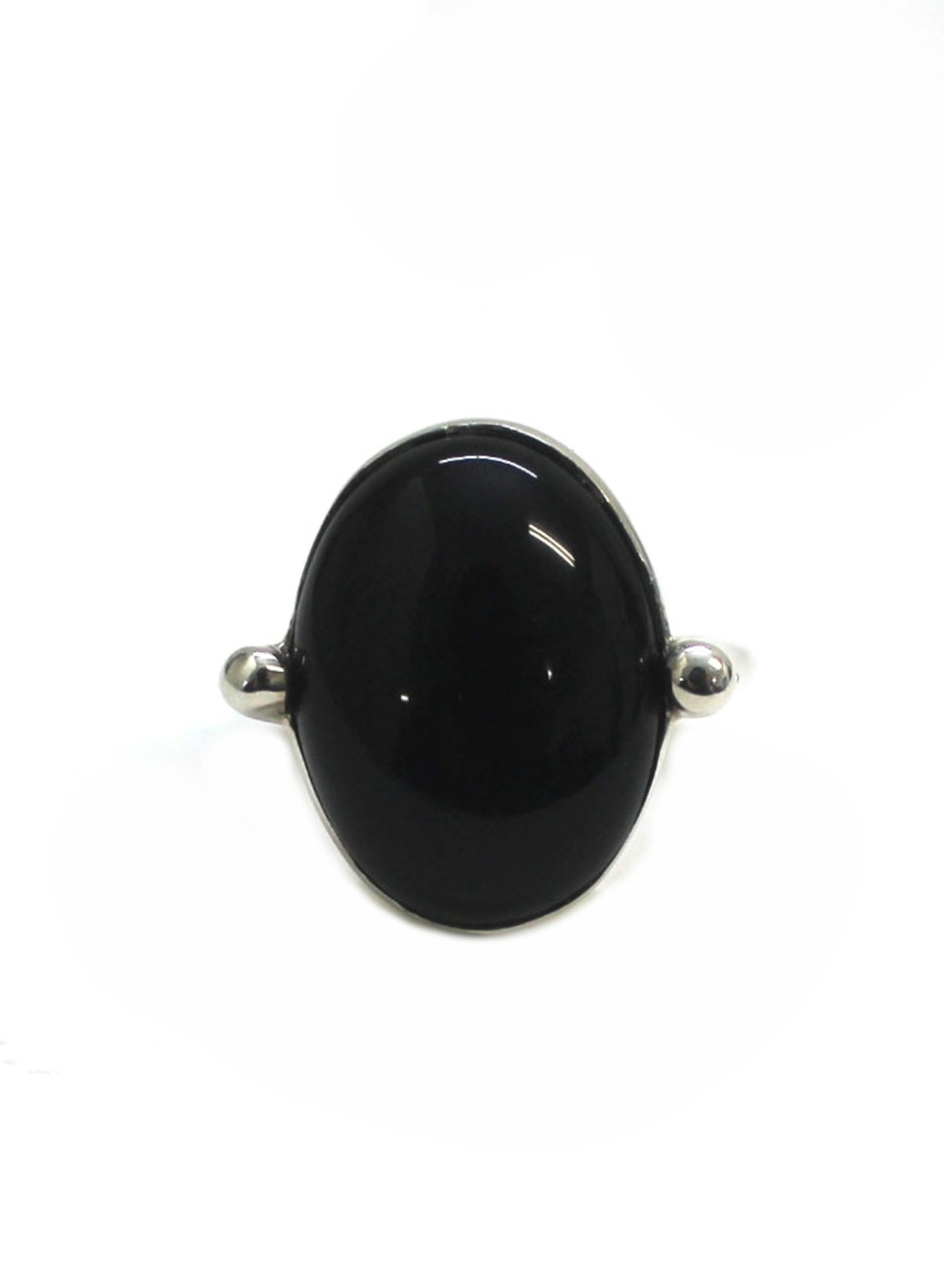 材質シルバーR.ALAGAN ララガン　NEW ONYX RING オニキス　シルバー