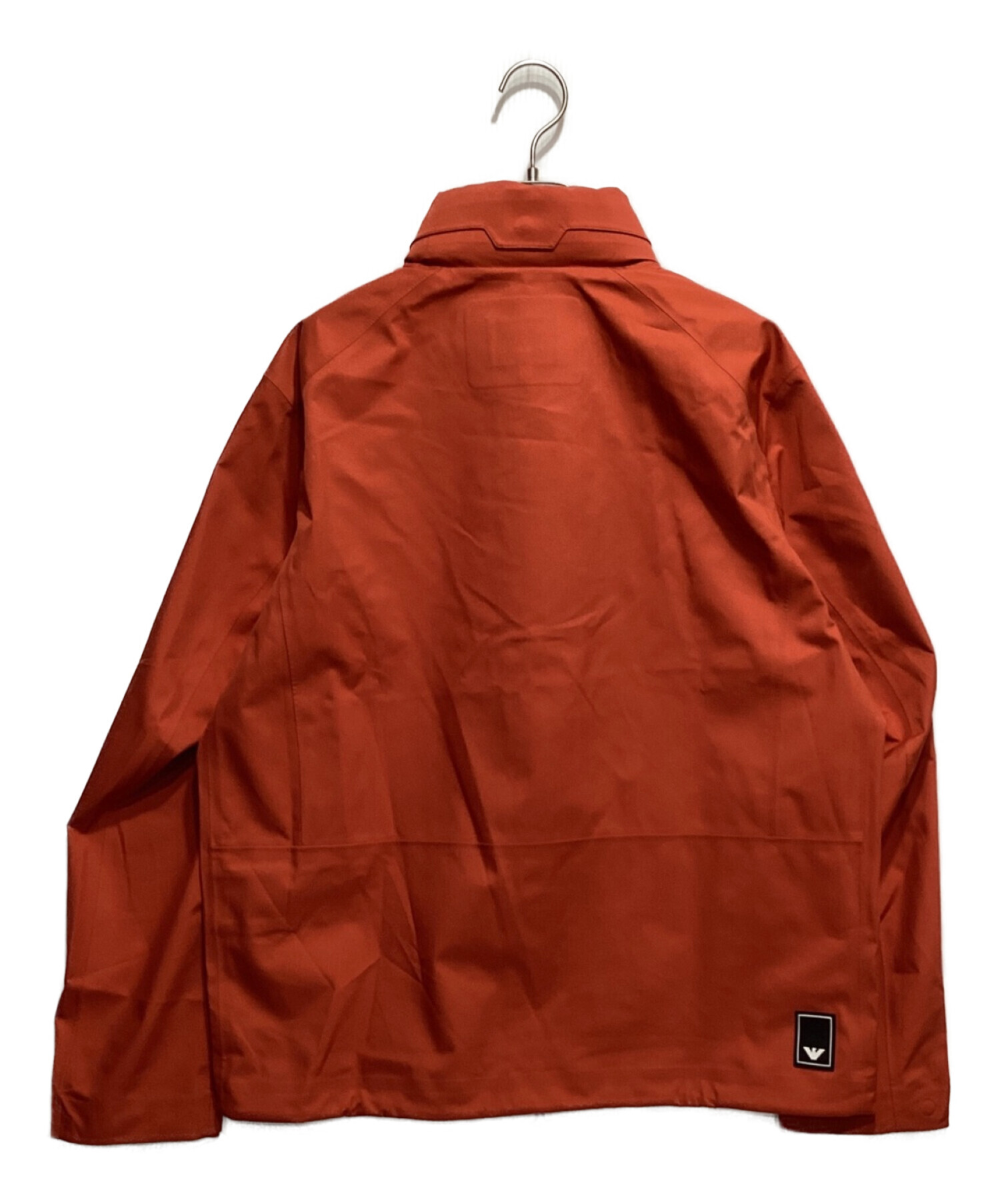 EMPORIO ARMANI (エンポリオアルマーニ) トラベルウィンドブレーカージャケット オレンジ サイズ:46