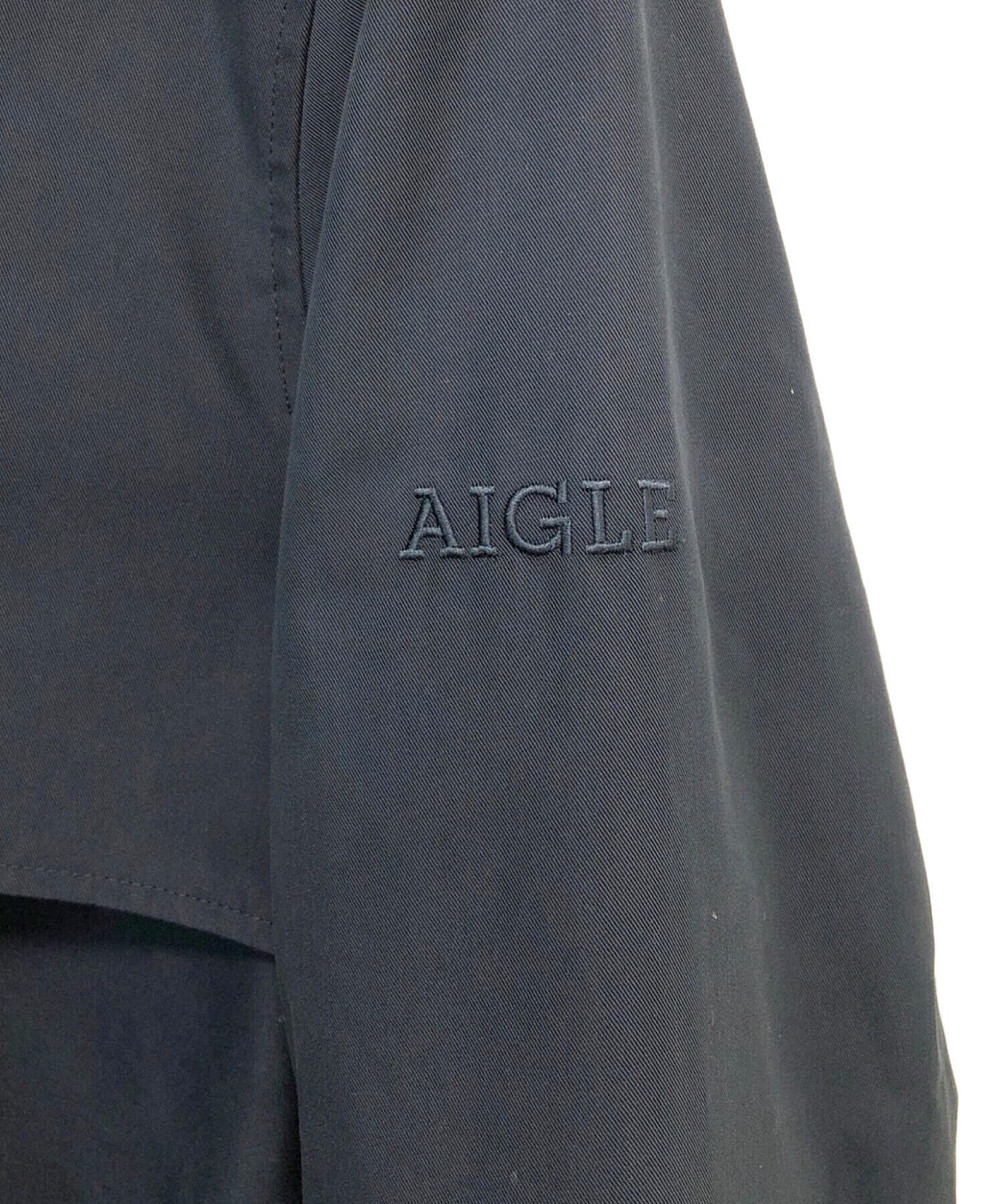 中古・古着通販】AIGLE (エーグル) 透湿防水コットンタッチヘリテージトレンチコート ネイビー サイズ:34｜ブランド・古着通販  トレファク公式【TREFAC FASHION】スマホサイト