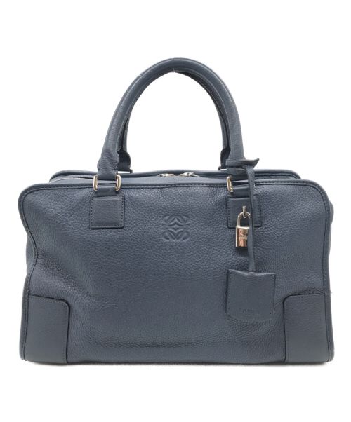 中古・古着通販】LOEWE (ロエベ) ハンドバッグ アマソナ36 ブルー