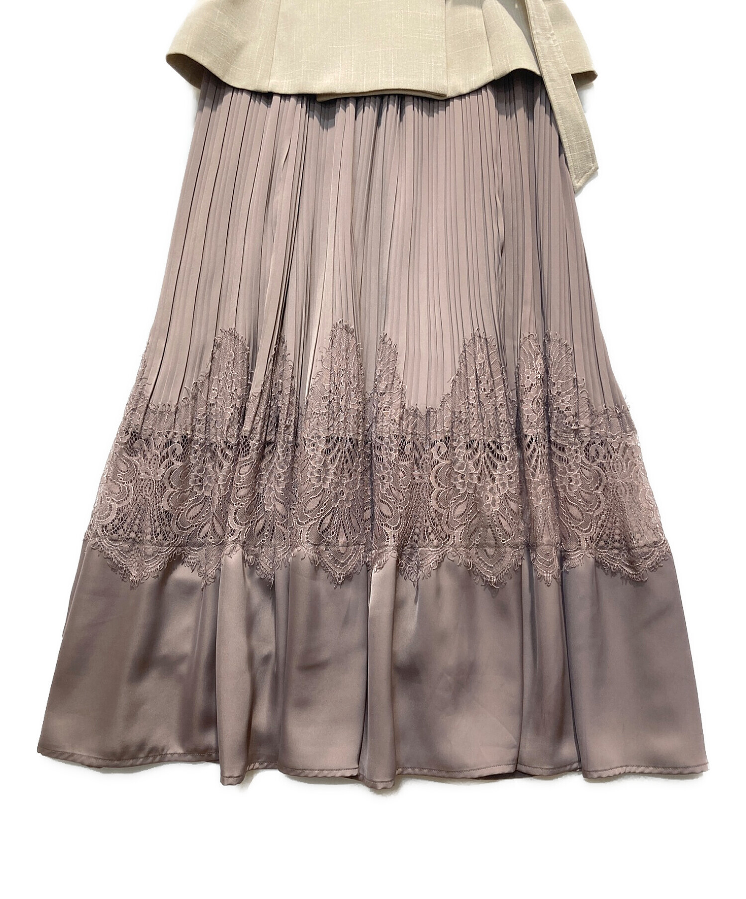 買い値下 Meurice Pleated Lace Dress (M) | yasnabeauty.com