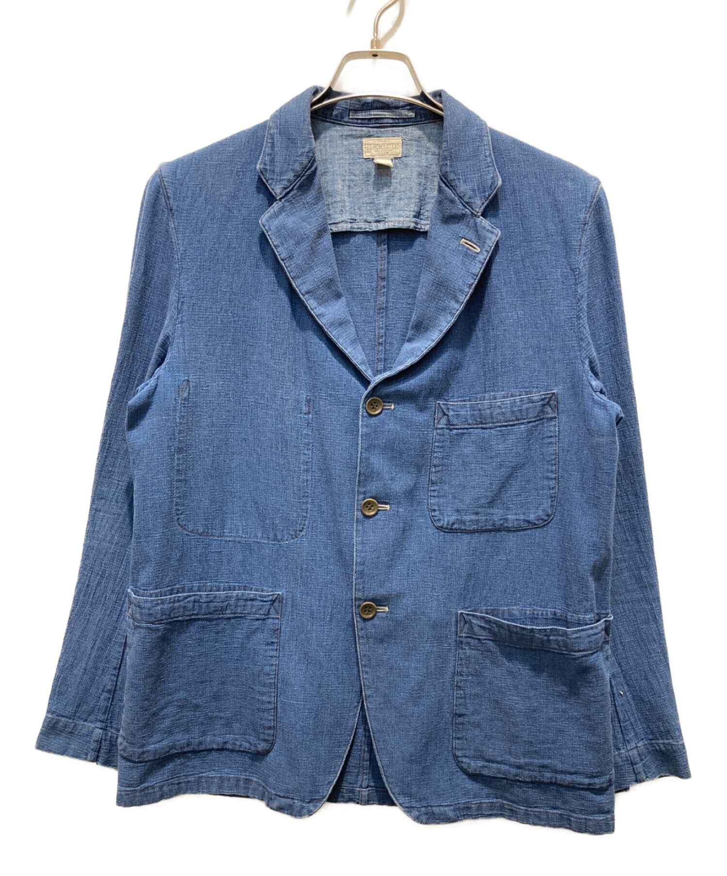 J.S HOMESTEAD (ジャーナルスタンダード ホームステッド) INDIGO PANAMA LIGHT TAILORED JKT ブルー  サイズ:M