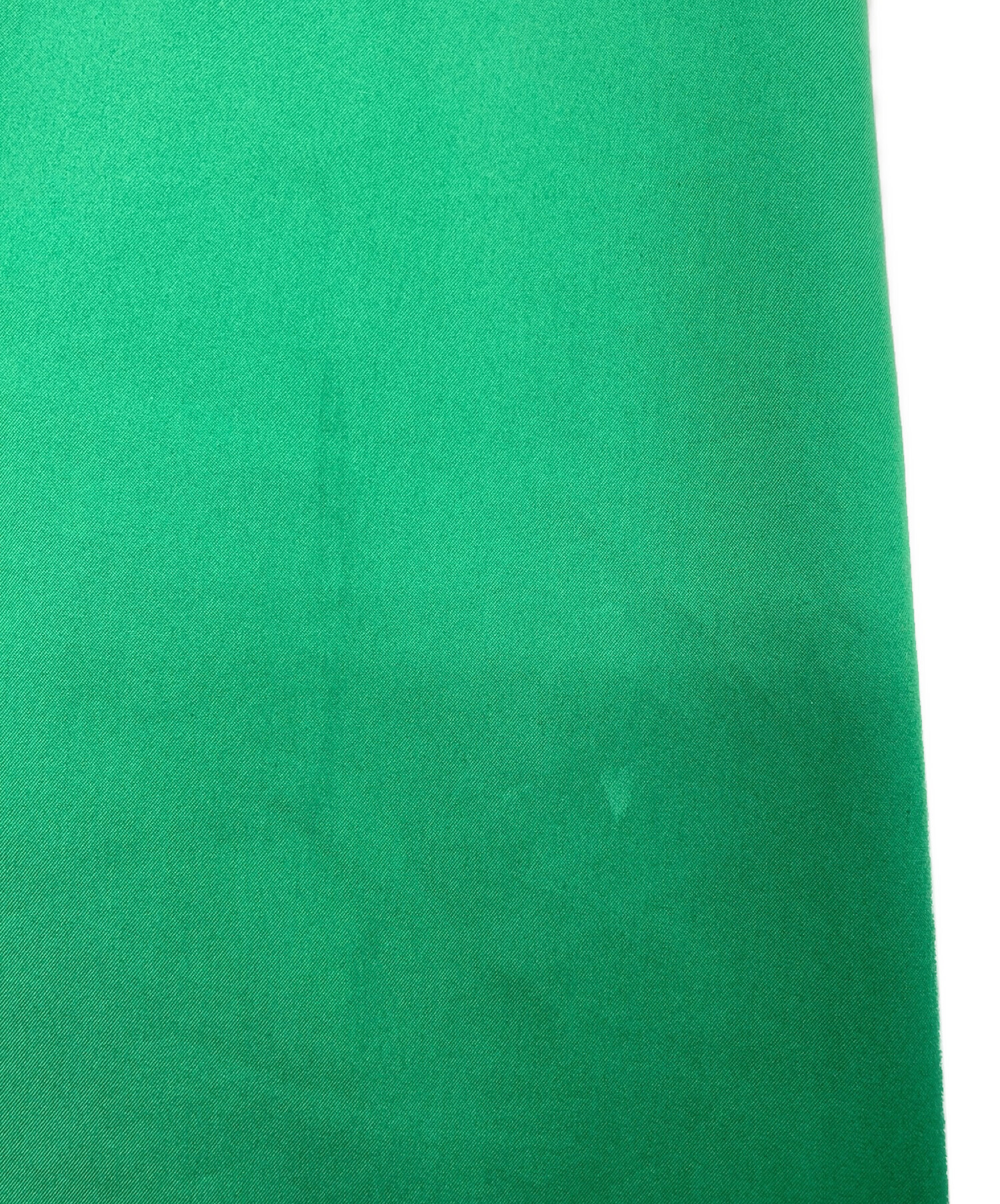 CABAN (キャバン) コットンポリエステルツイル シャツドレス グリーン サイズ:F
