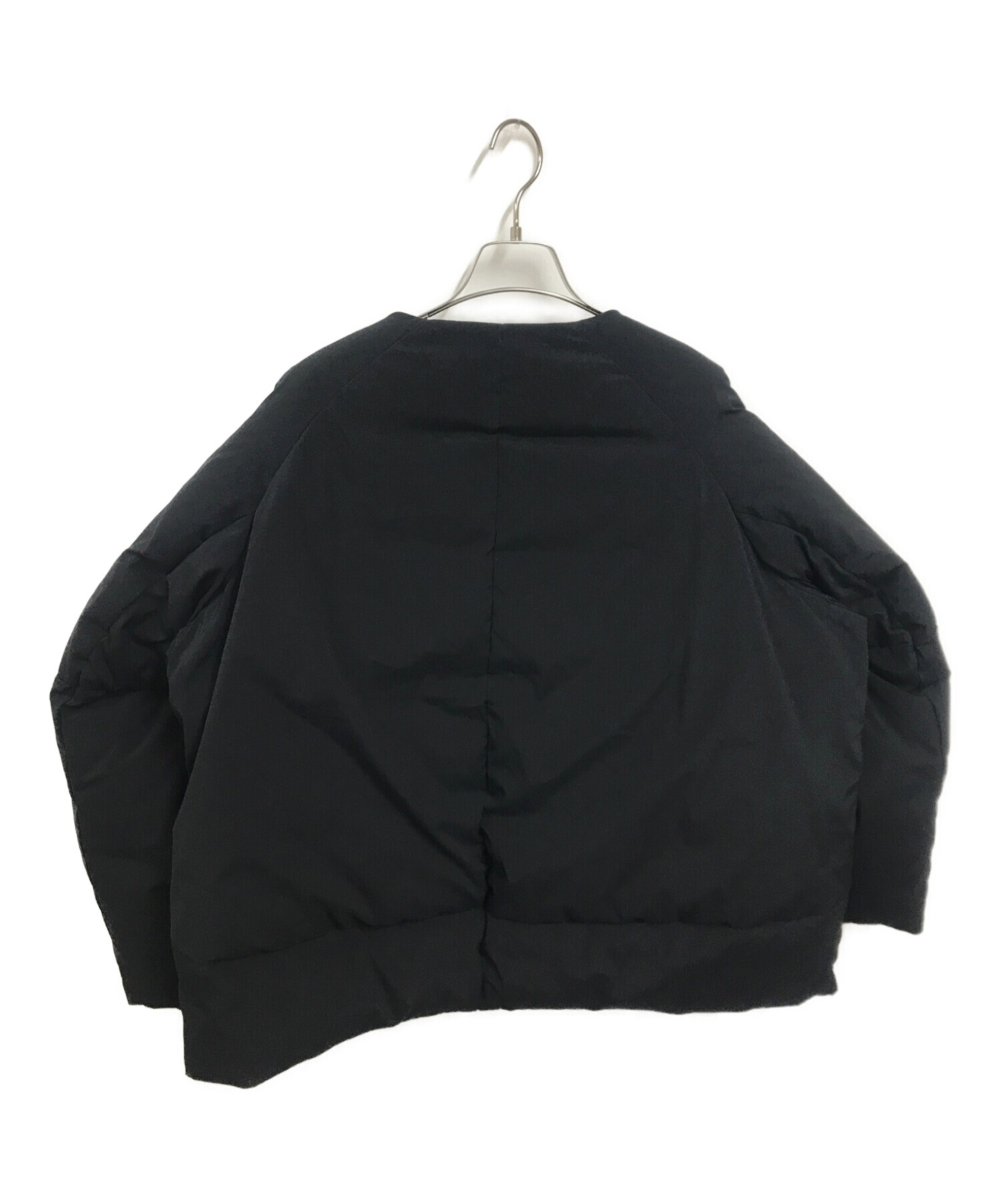 BLACK by moussy (ブラックバイマウジー) cocoon down short coat ブラック サイズ:２