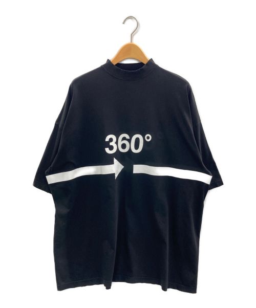 中古・古着通販】BALENCIAGA (バレンシアガ) 360 TUBULAR T-SHIRT OVERSIZED ブラック  サイズ:L｜ブランド・古着通販 トレファク公式【TREFAC FASHION】スマホサイト