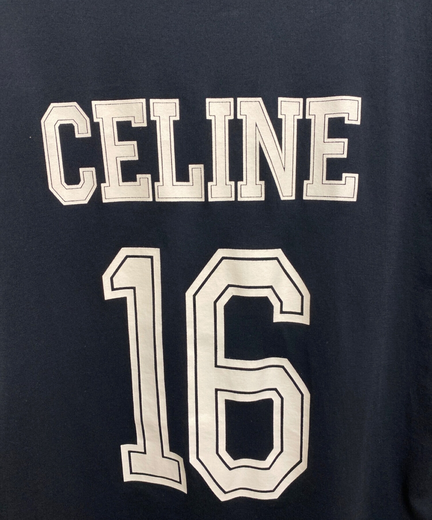 CELINE (セリーヌ) 16ルーズTシャツ ブラック サイズ:S