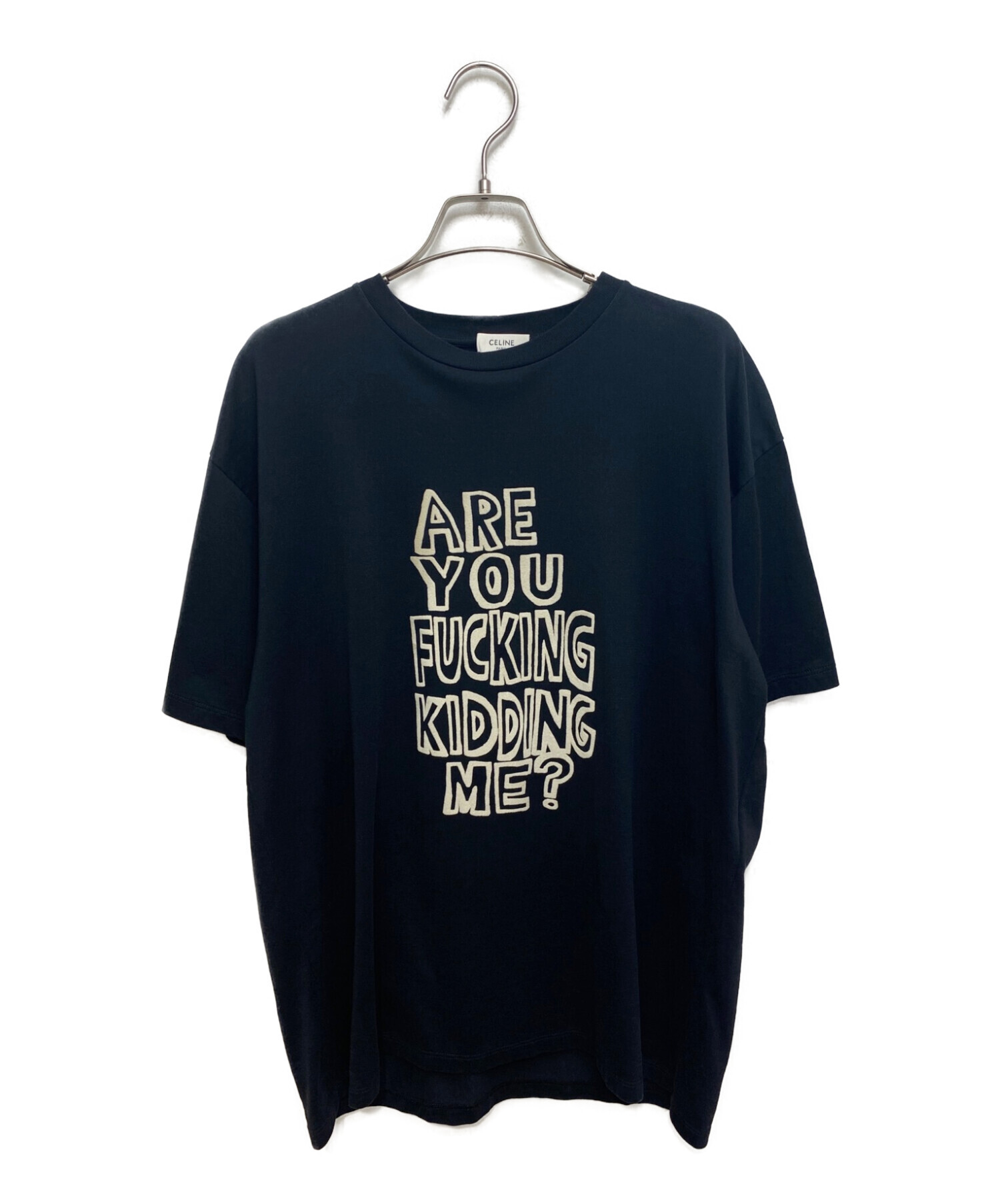 セリーヌ CELINE プリントTシャツ S - Tシャツ/カットソー(半袖/袖なし)