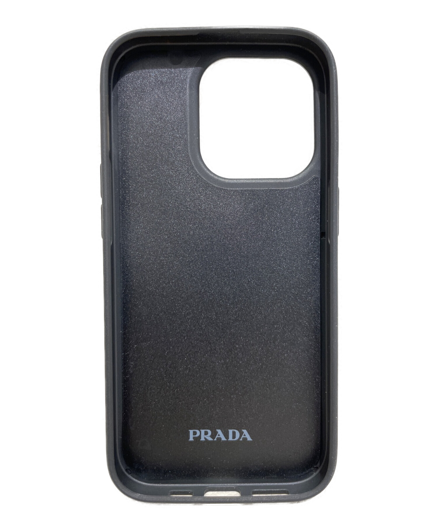 PRADA (プラダ) サフィアーノレザー iPhone14 Pro用カバー サイズ:iPhone14