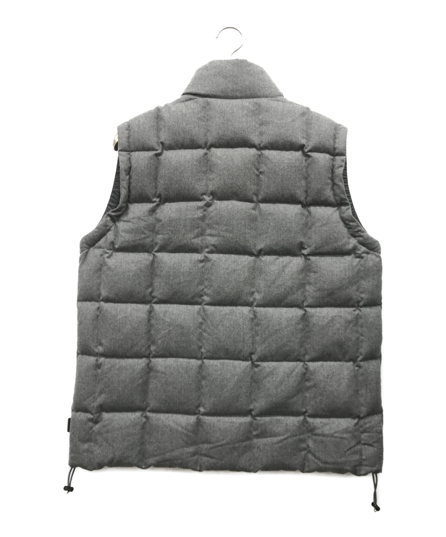 中古・古着通販】MONCLER (モンクレール) ダウンベスト グレー サイズ