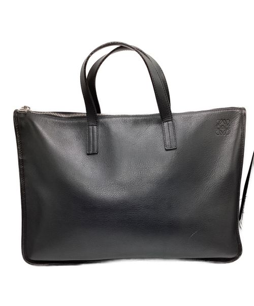 中古・古着通販】LOEWE (ロエベ) ブリーフケース ブラック｜ブランド