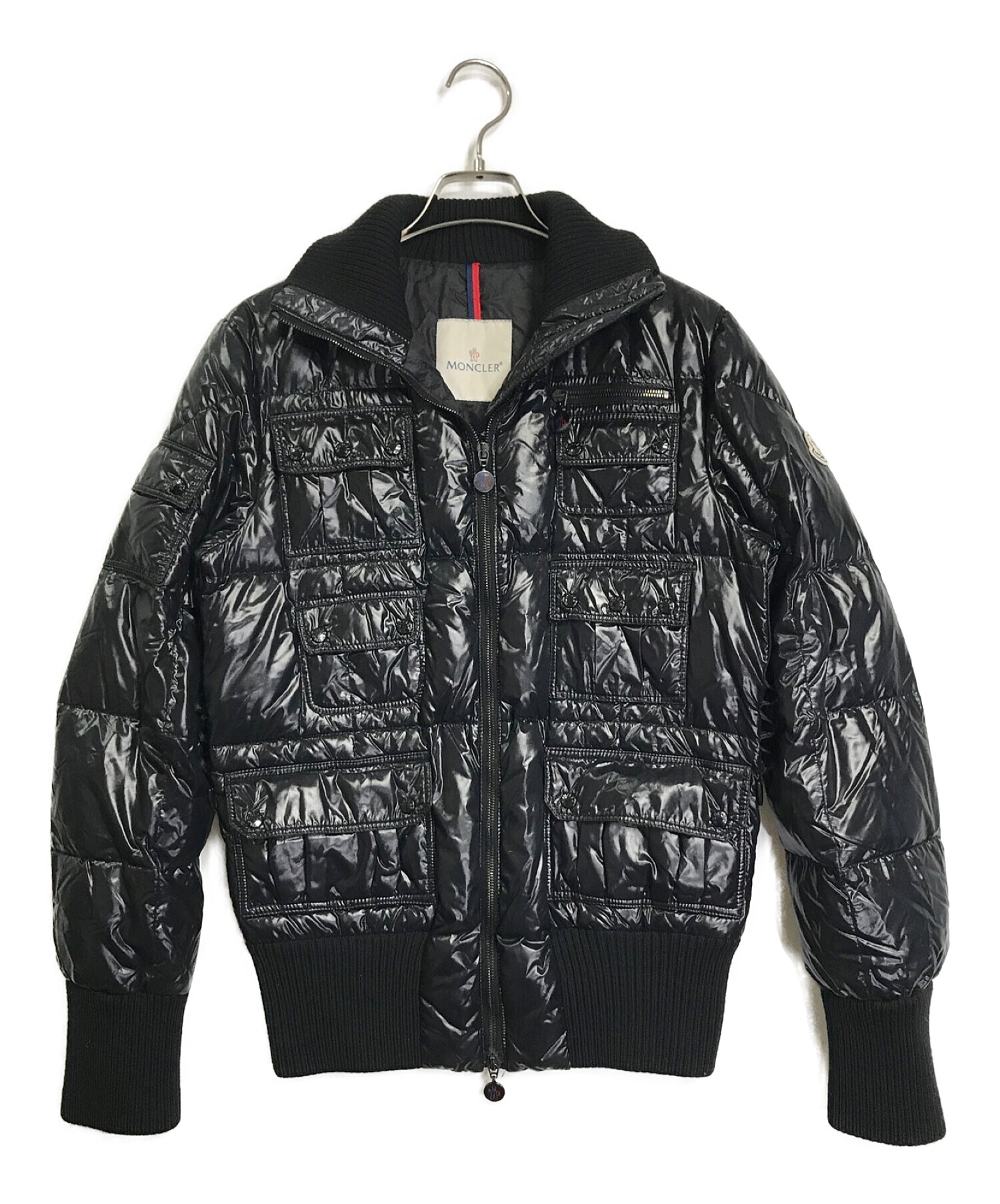 中古・古着通販】MONCLER (モンクレール) ダウンジャケット ブラック サイズ:2｜ブランド・古着通販 トレファク公式【TREFAC  FASHION】スマホサイト