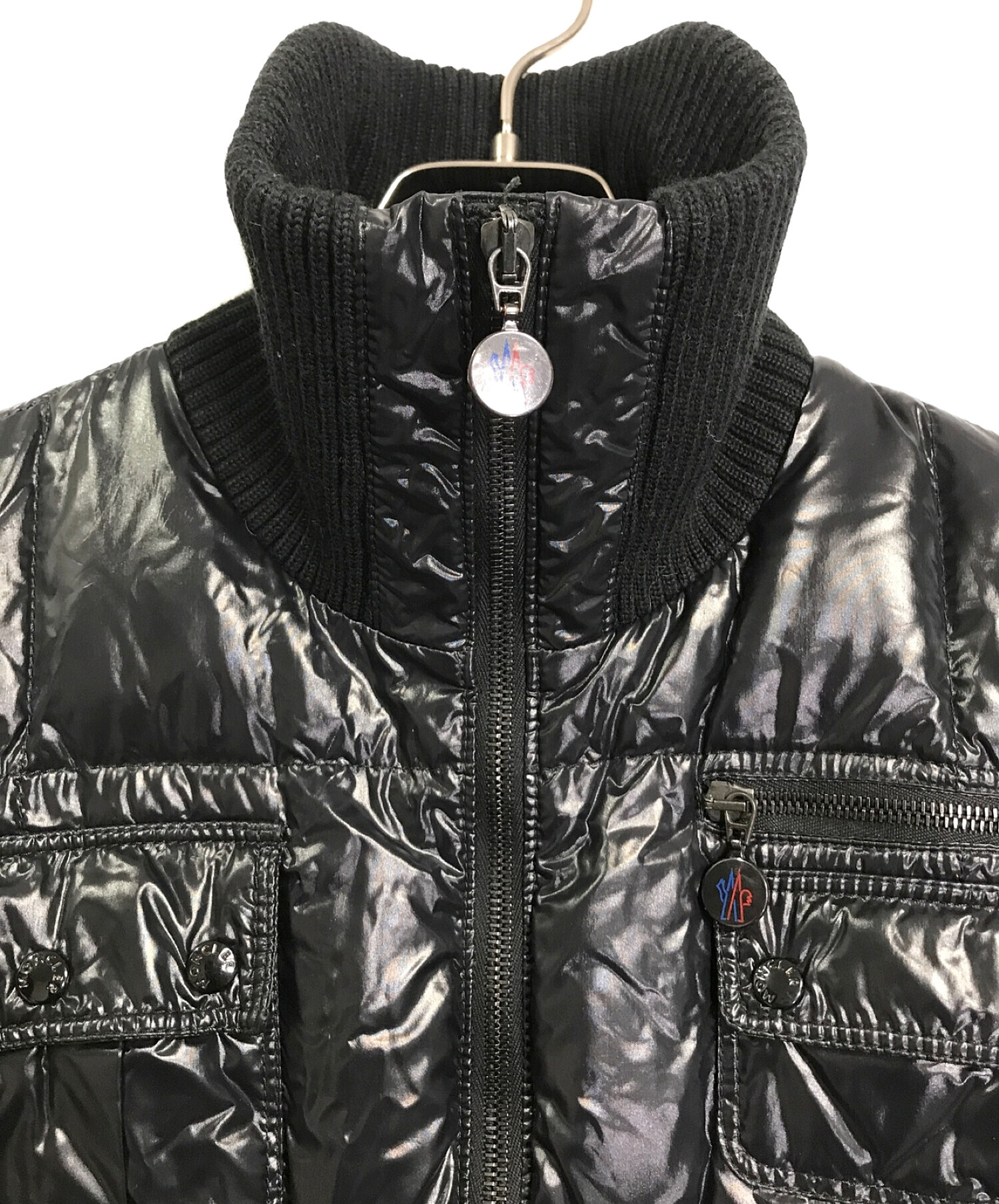 中古・古着通販】MONCLER (モンクレール) ダウンジャケット ブラック サイズ:2｜ブランド・古着通販 トレファク公式【TREFAC  FASHION】スマホサイト