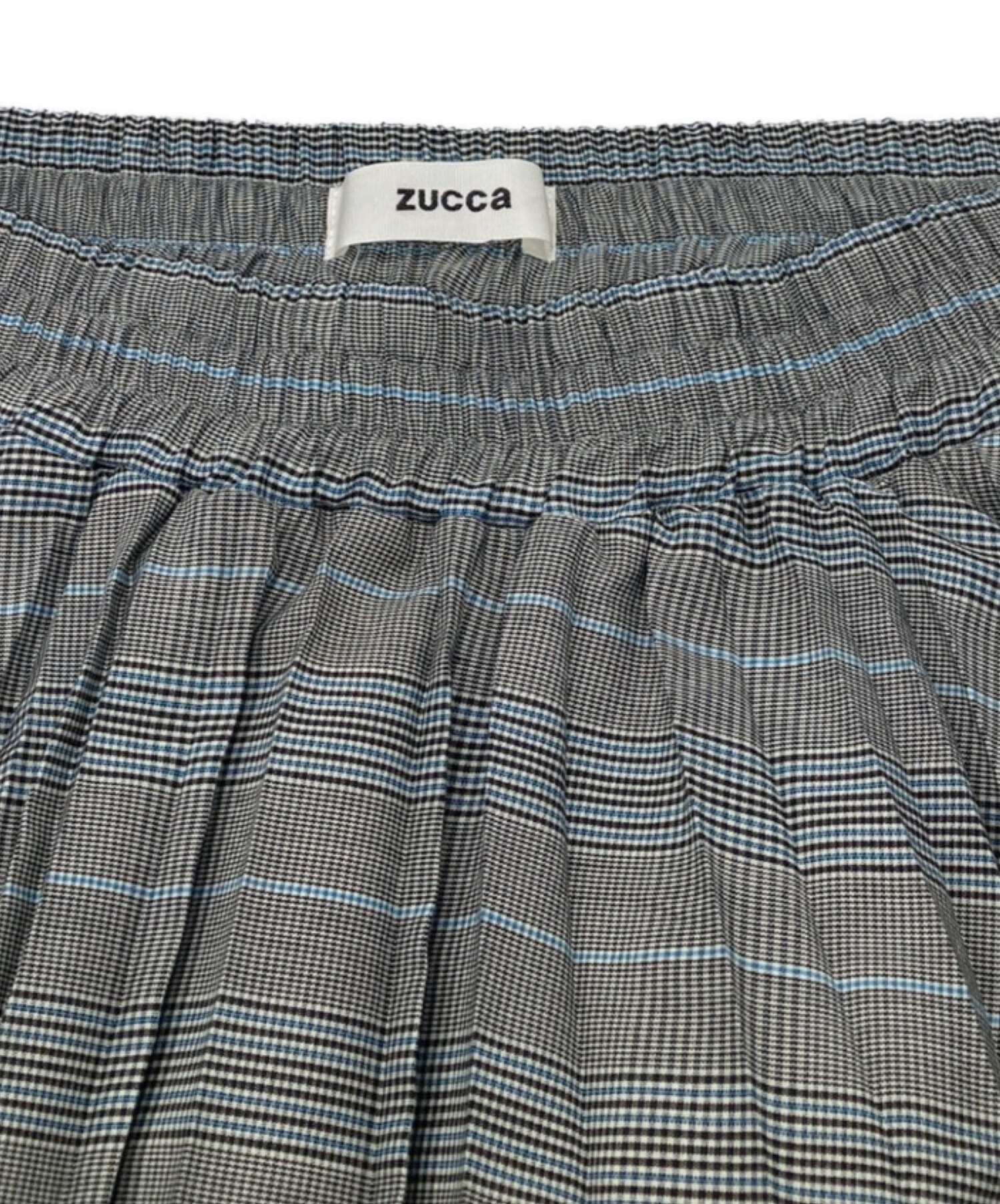 中古・古着通販】ZUCCA (ズッカ) PEチェック グレー サイズ:Ｍ