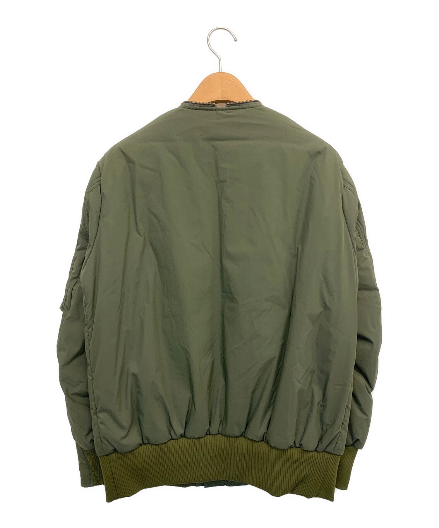 ripvanwinkle (リップヴァンウィンクル) MA-1ジャケット カーキ サイズ:4