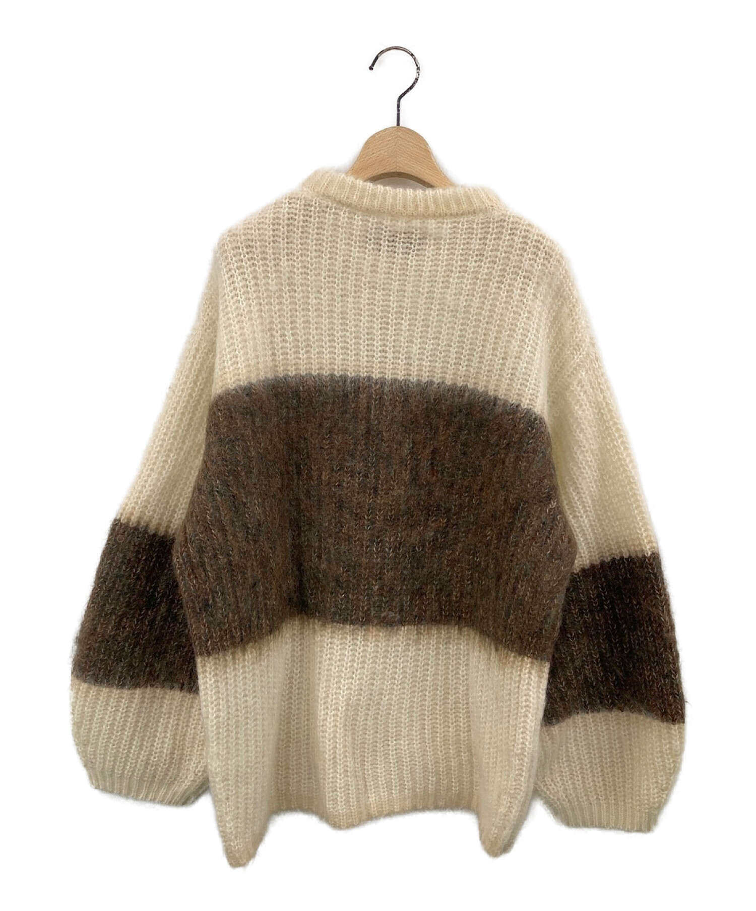 AMERI (アメリ) MOHAIR BICOLOR LOOSE KNIT サイズ:-