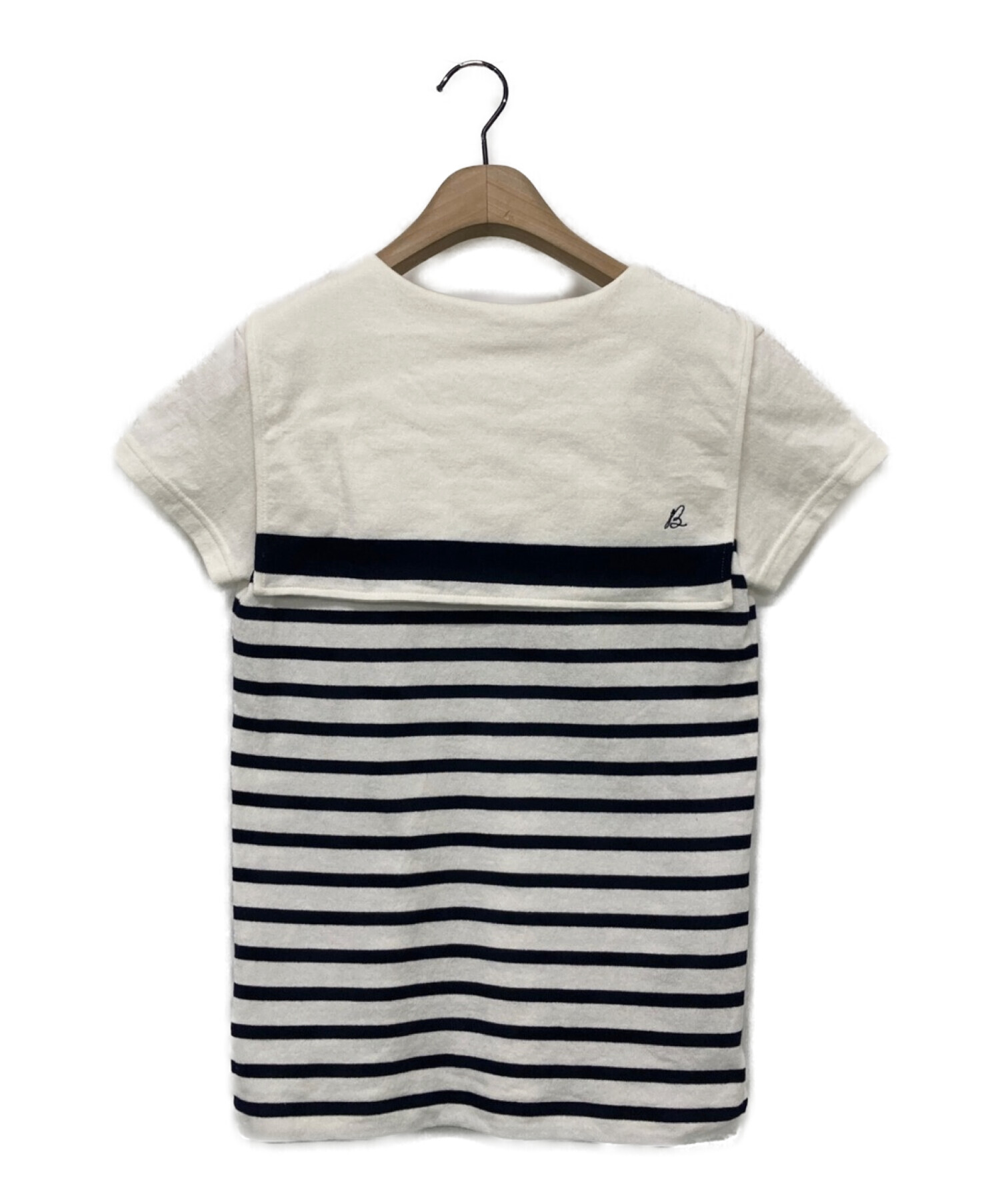 MADISON BLUE (マディソンブルー) SAILOR BORDER TEE WHITE サイズ:01