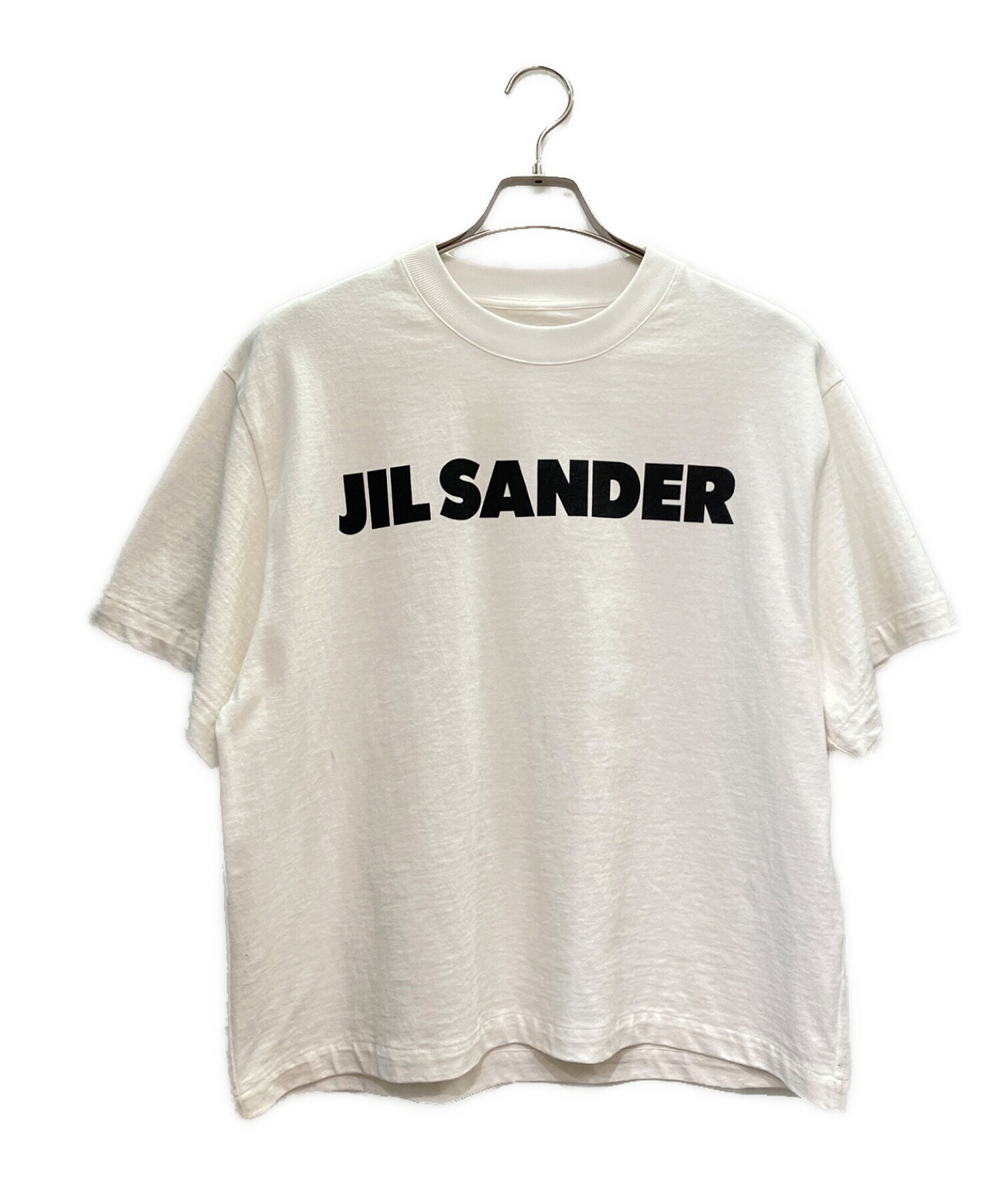 JIL SANDER (ジルサンダー) ロゴTシャツ ホワイト サイズ:M