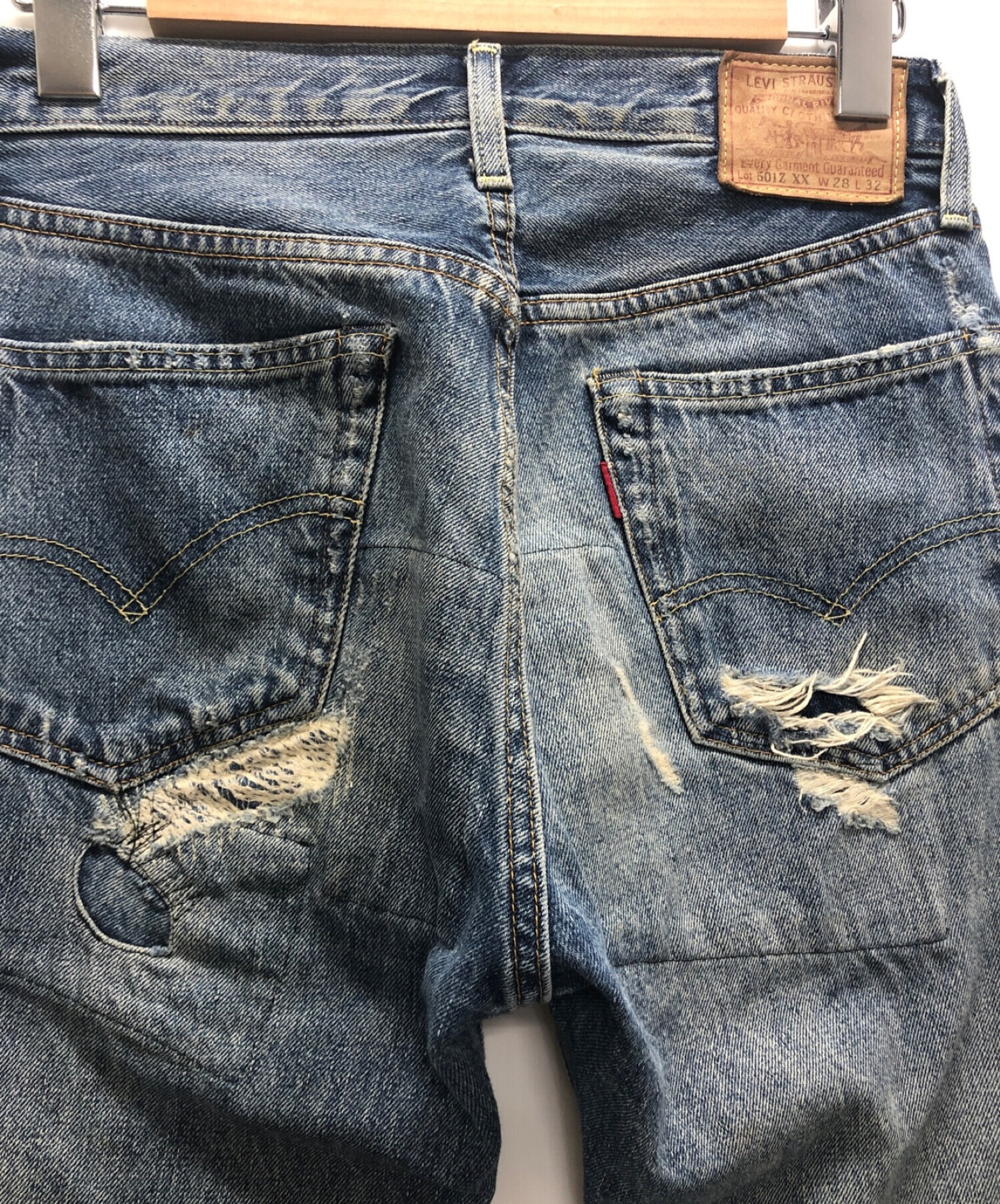 LEVI'S VINTAGE CLOTHING (リーバイスヴィンテージクロージング) 501ZXX復刻デニムパンツ インディゴ サイズ:Ｗ28L32