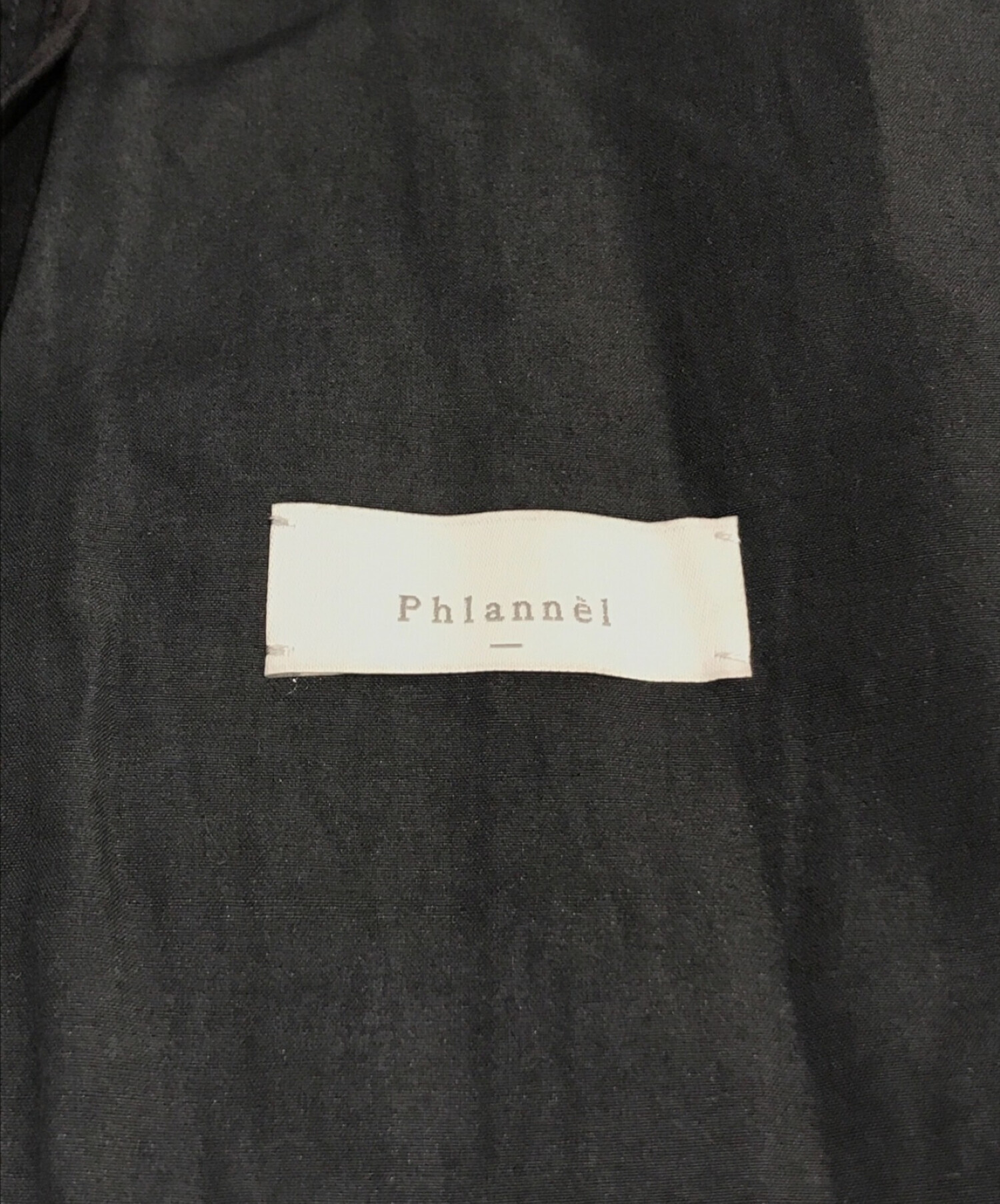 中古・古着通販】Phlannel (フランネル) ノーカラージャケット 