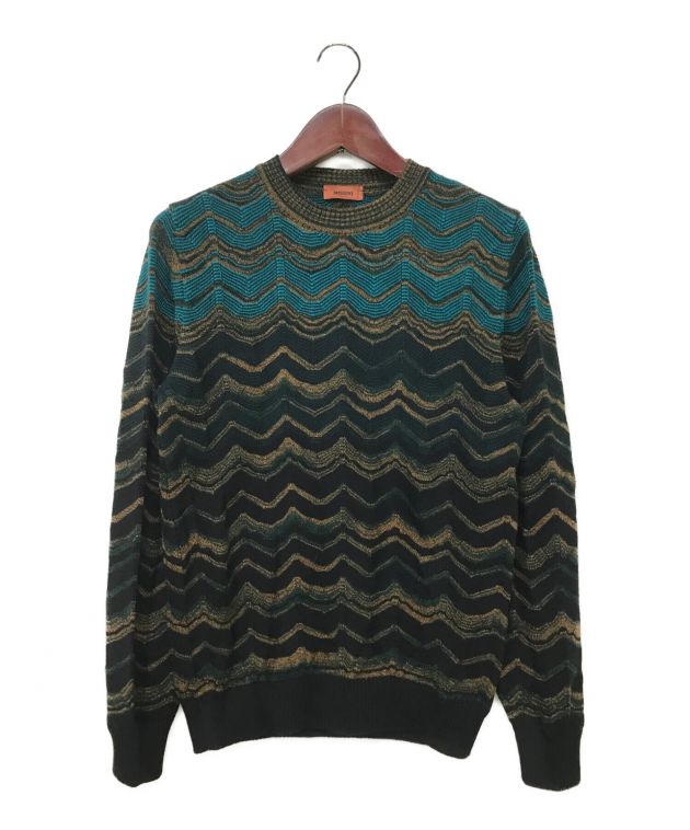 MISSONI (ミッソーニ) クルーネックニット マルチカラー サイズ:48