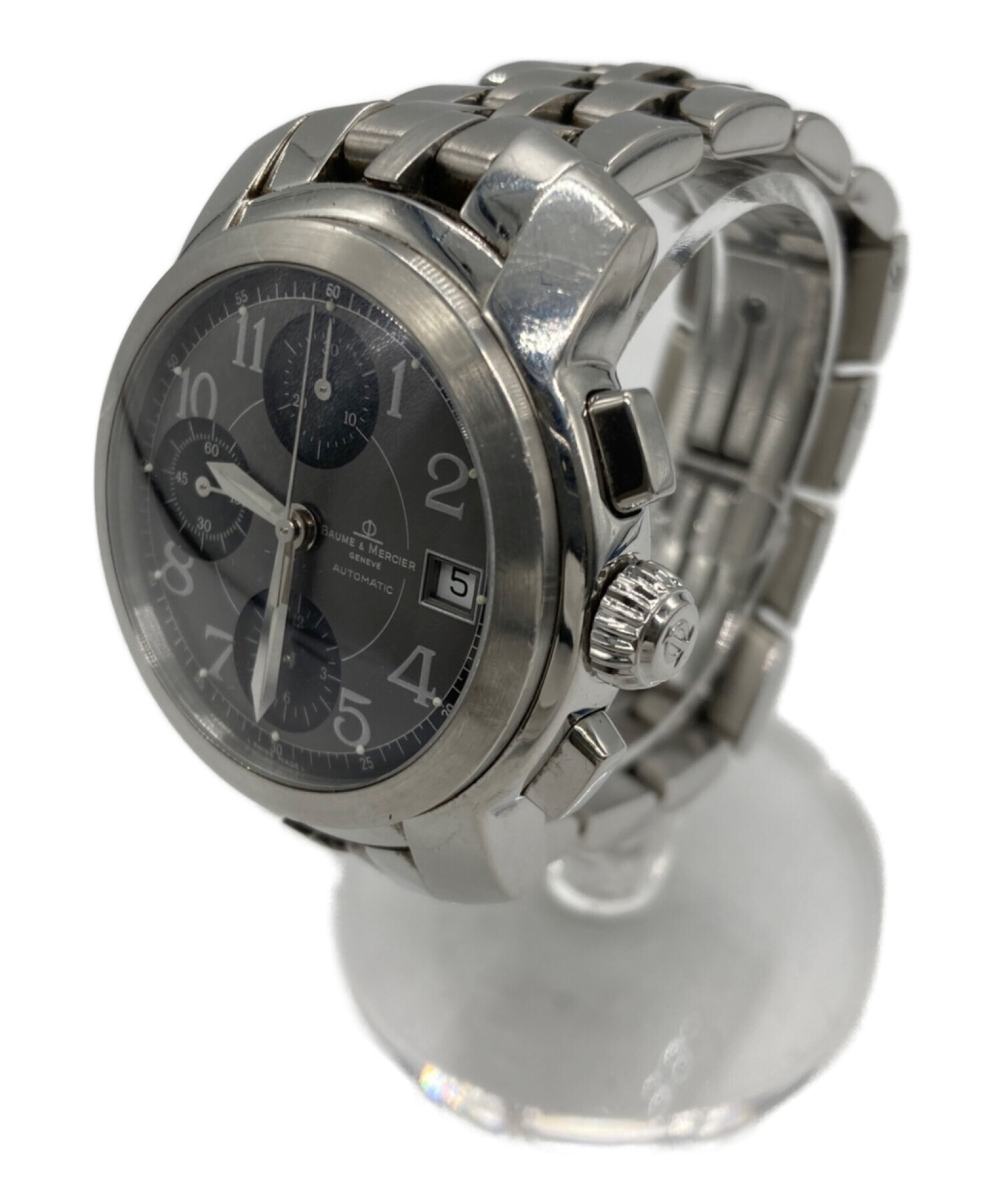 中古・古着通販】BAUME u0026 MERCIER (ボームアンドメルシエ) ケープランド・クロノグラフ MV045216 腕時計｜ブランド・古着通販  トレファク公式【TREFAC FASHION】スマホサイト