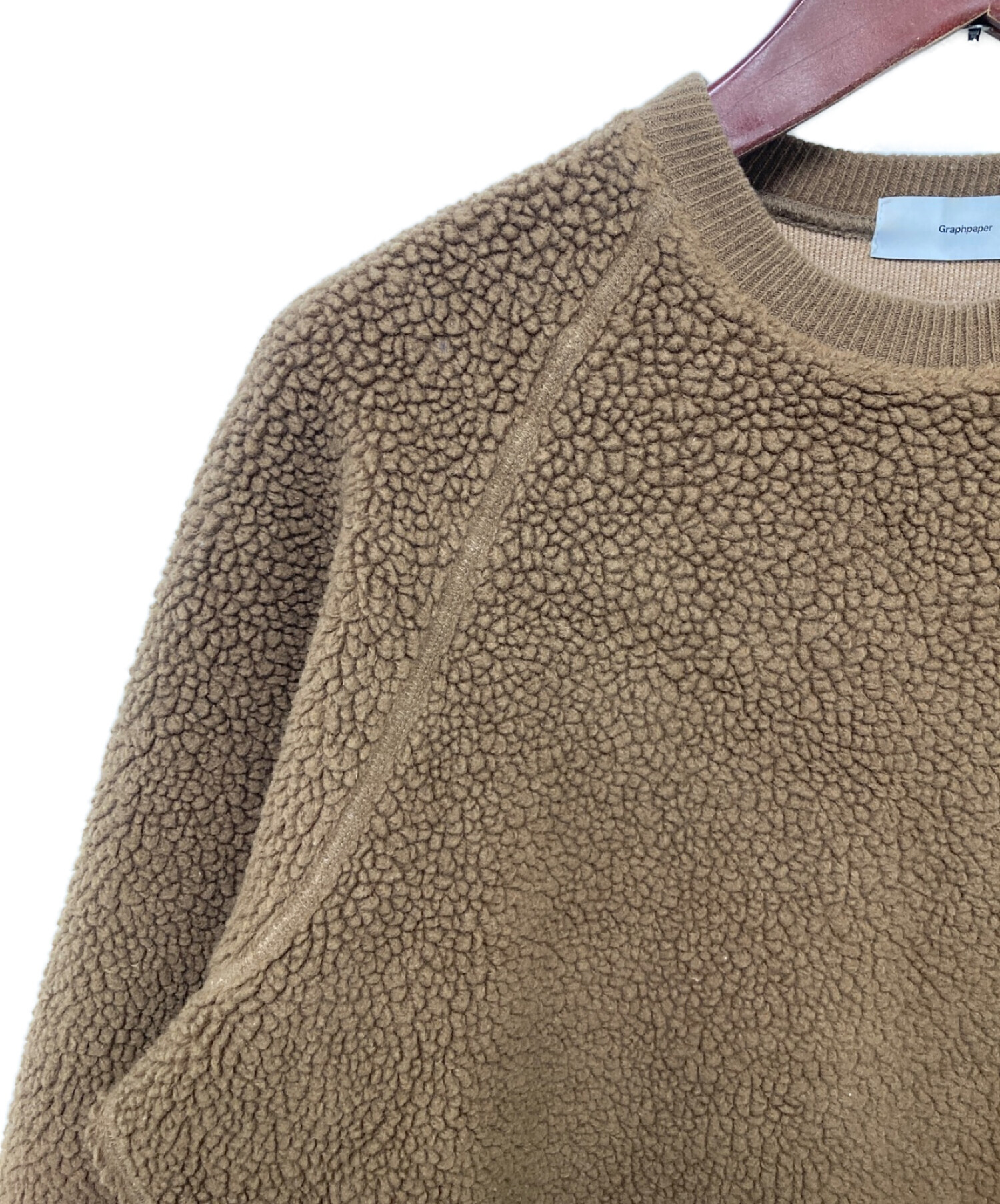 中古・古着通販】Graphpaper (グラフペーパー) Wool Boa Sweater