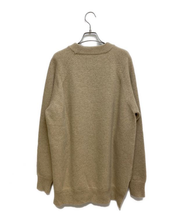 中古・古着通販】JIL SANDER (ジルサンダー) スリットニット ベージュ サイズ:46｜ブランド・古着通販 トレファク公式【TREFAC  FASHION】スマホサイト