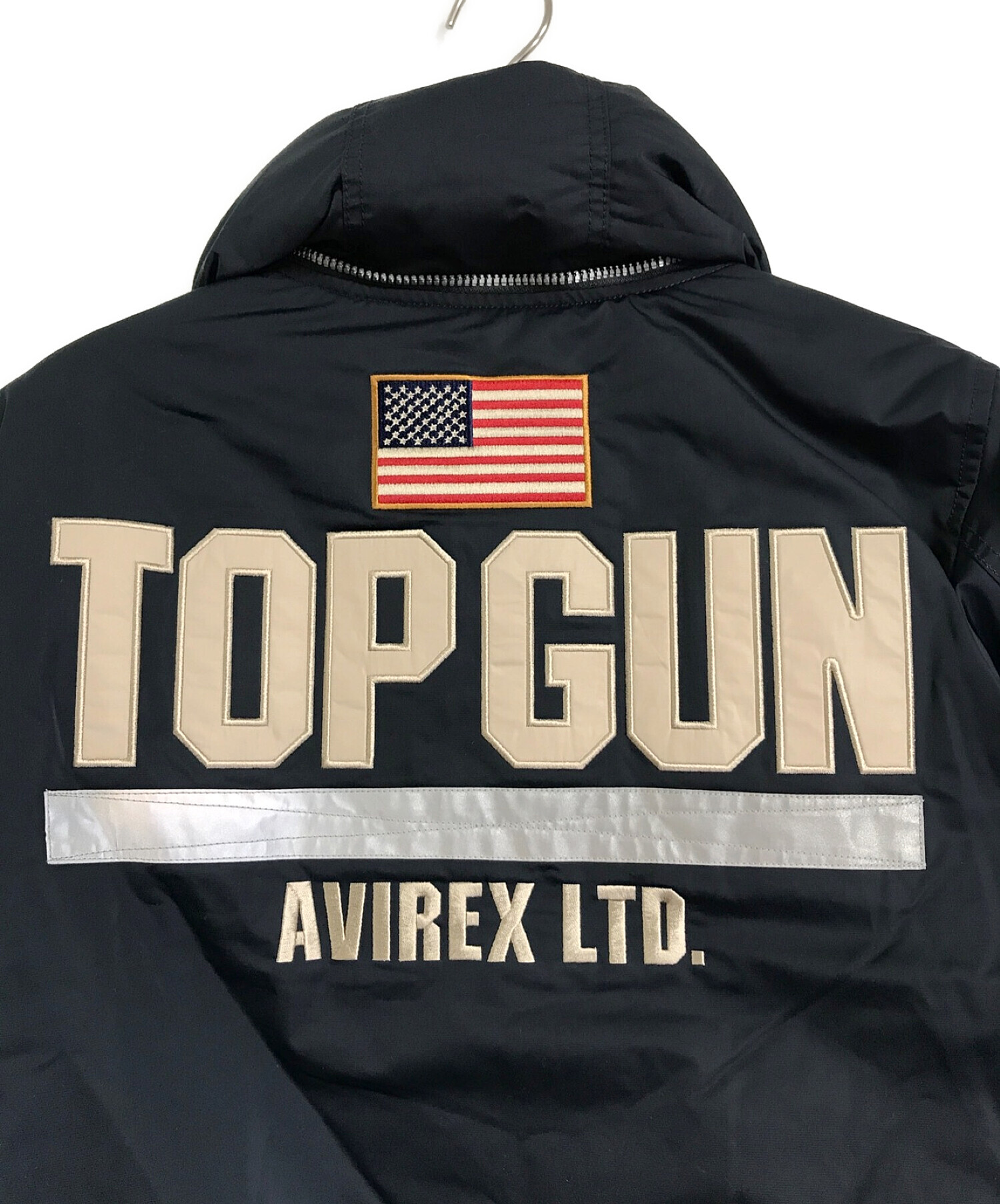 AVIREX (アヴィレックス) CUSTOM CWU TOP GUN ネイビー サイズ:L