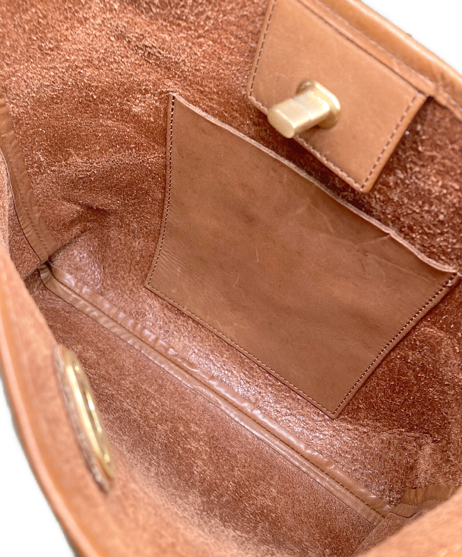 Hender Scheme (エンダースキーマ) twist buckle bag S ブラウン