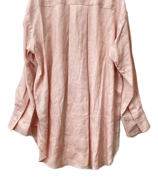 Noble (ノーブル) リネンオーバーコクーンシャツ ピンク サイズ:なし