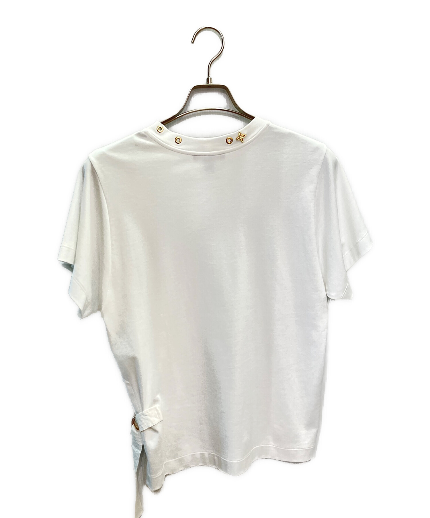 LOUIS VUITTON (ルイ ヴィトン) サイドストラップTシャツ ホワイト サイズ:S