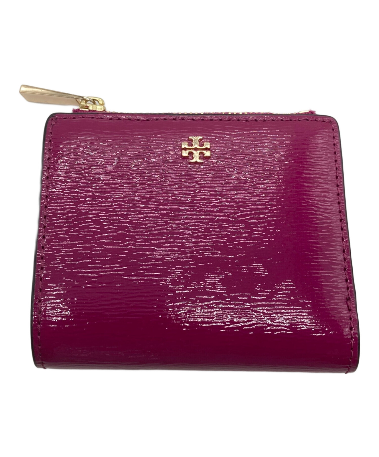 TORY BURCH (トリーバーチ) 2つ折り財布 パープル