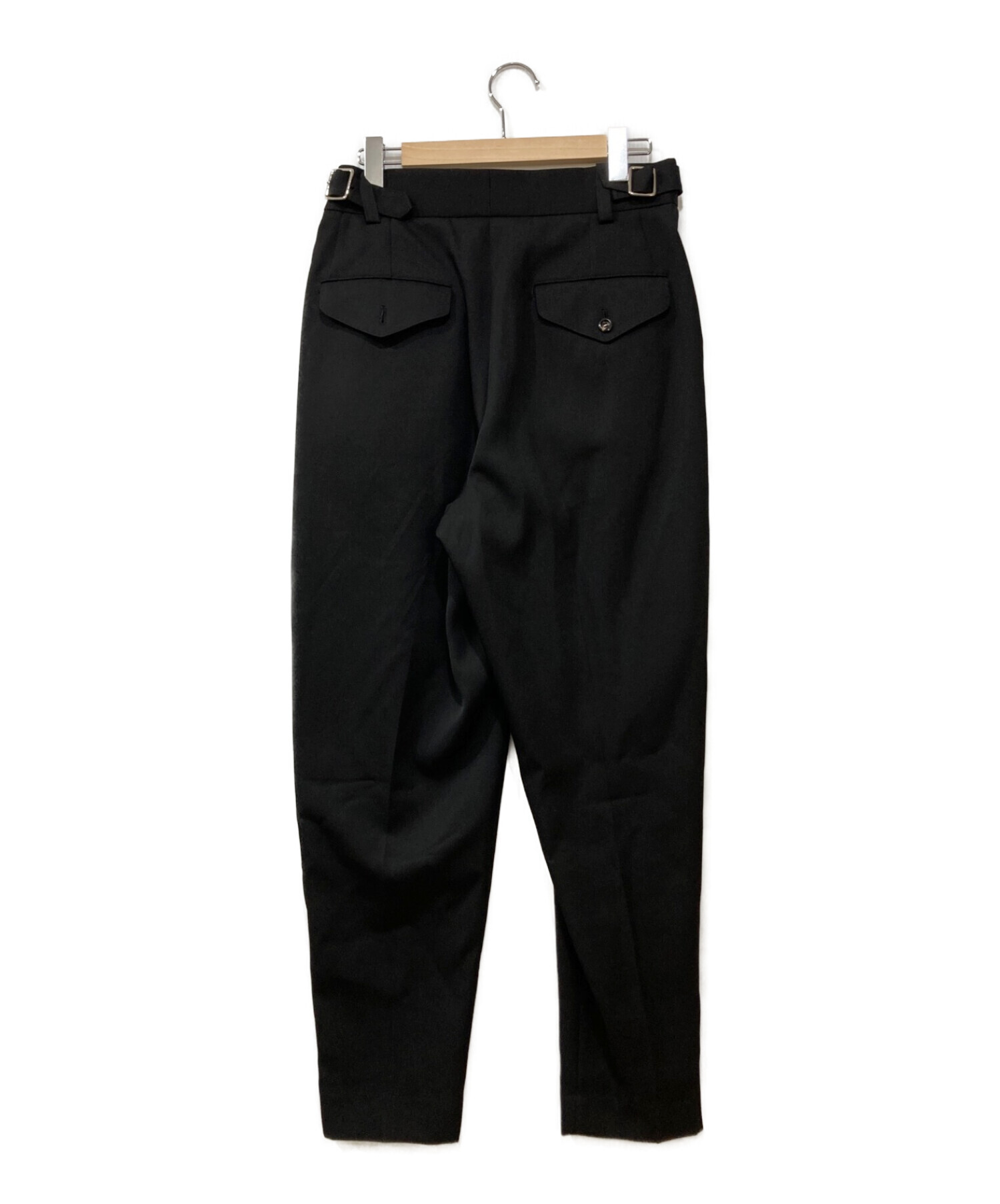 THE RERACS (ザ リラクス) RERACS SLIM SLACKS ブラック サイズ:48