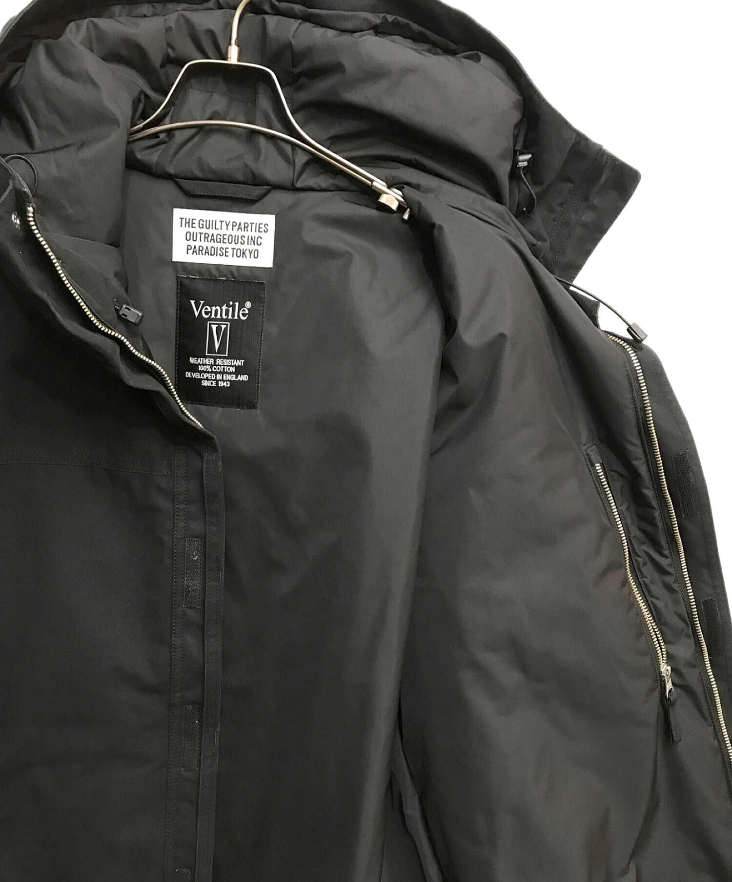 WACKO MARIA VENTILE WORK JACKET - フライトジャケット