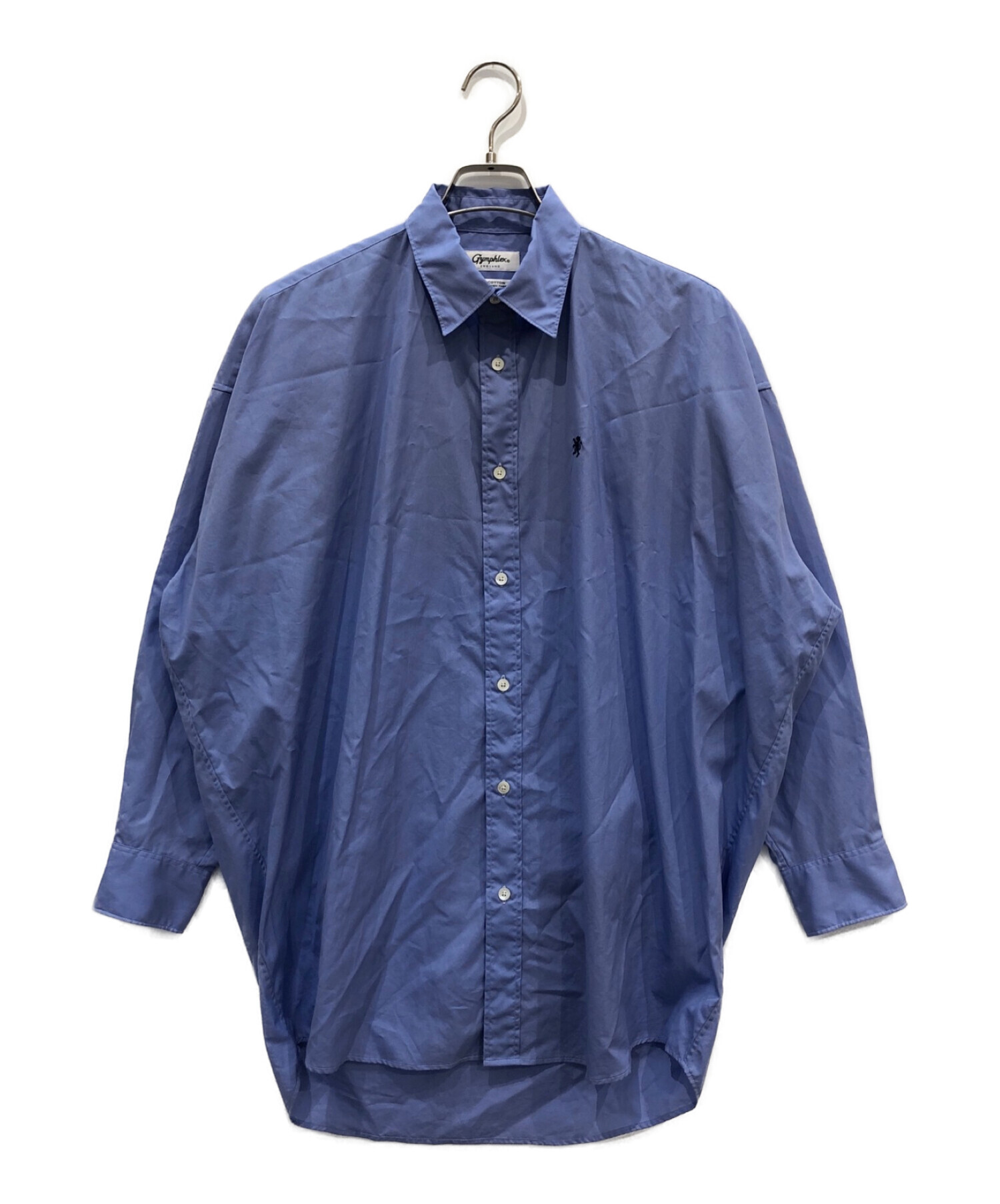 Gymphlex (ジムフレックス) ブロードシャツ ブルー サイズ:12