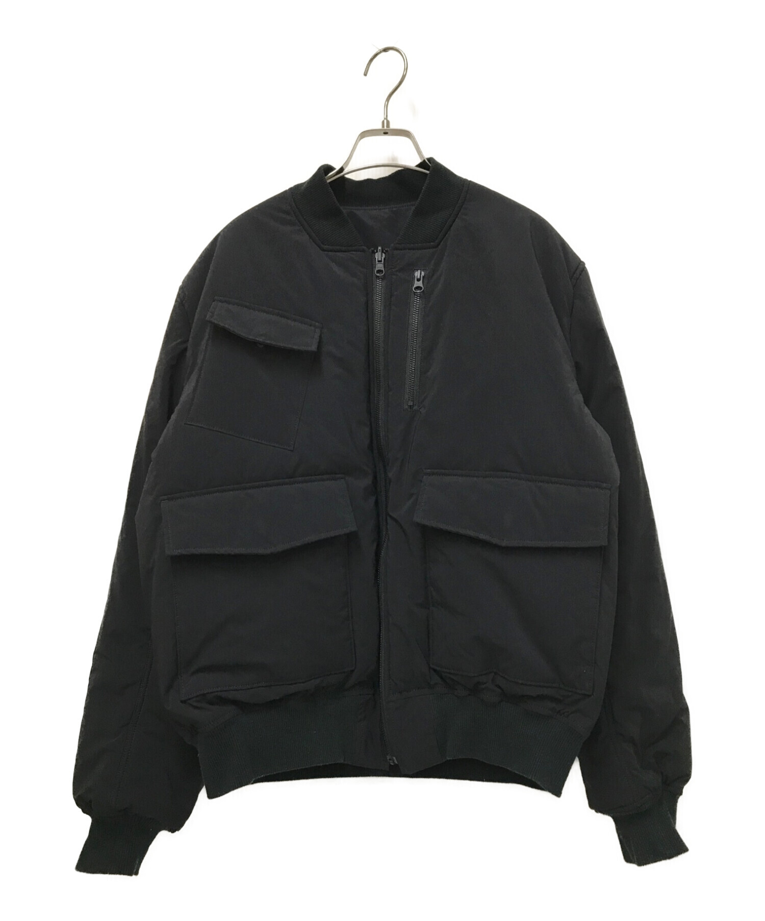 UNITED TOKYO (ユナイテッドトウキョウ) リバーシブルボンバージャケット ブラック サイズ:2