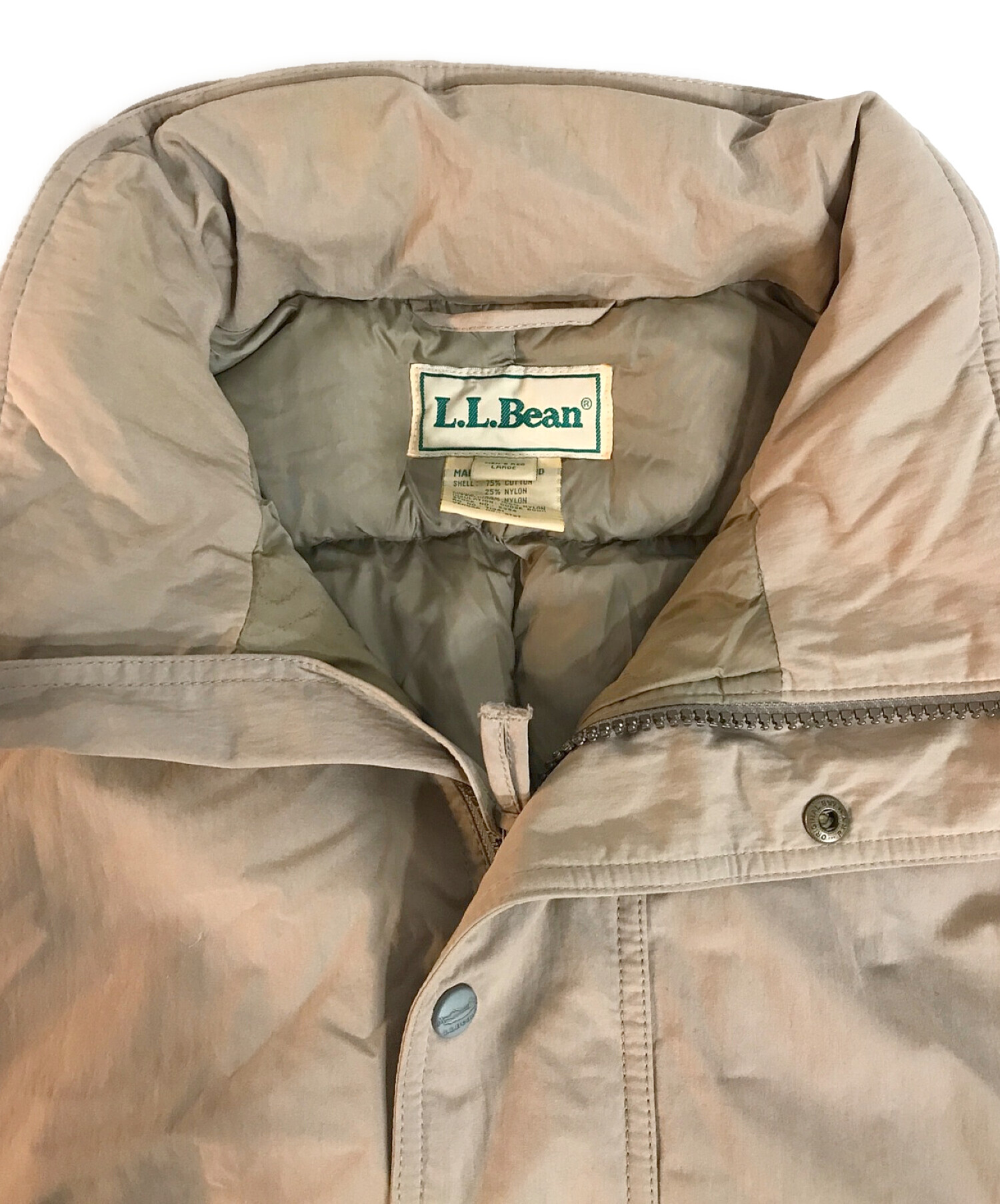 中古・古着通販】L.L.Bean (エルエルビーン) グースダウンコート