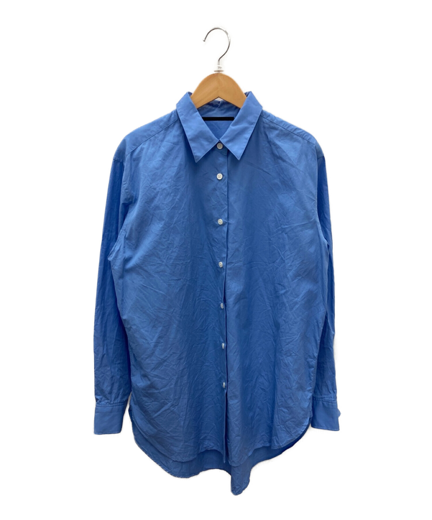 AP STUDIO (エーピーストゥディオ) SCENTOF ALBINI OX シャツ コットンシャツ ブルー サイズ:フリー
