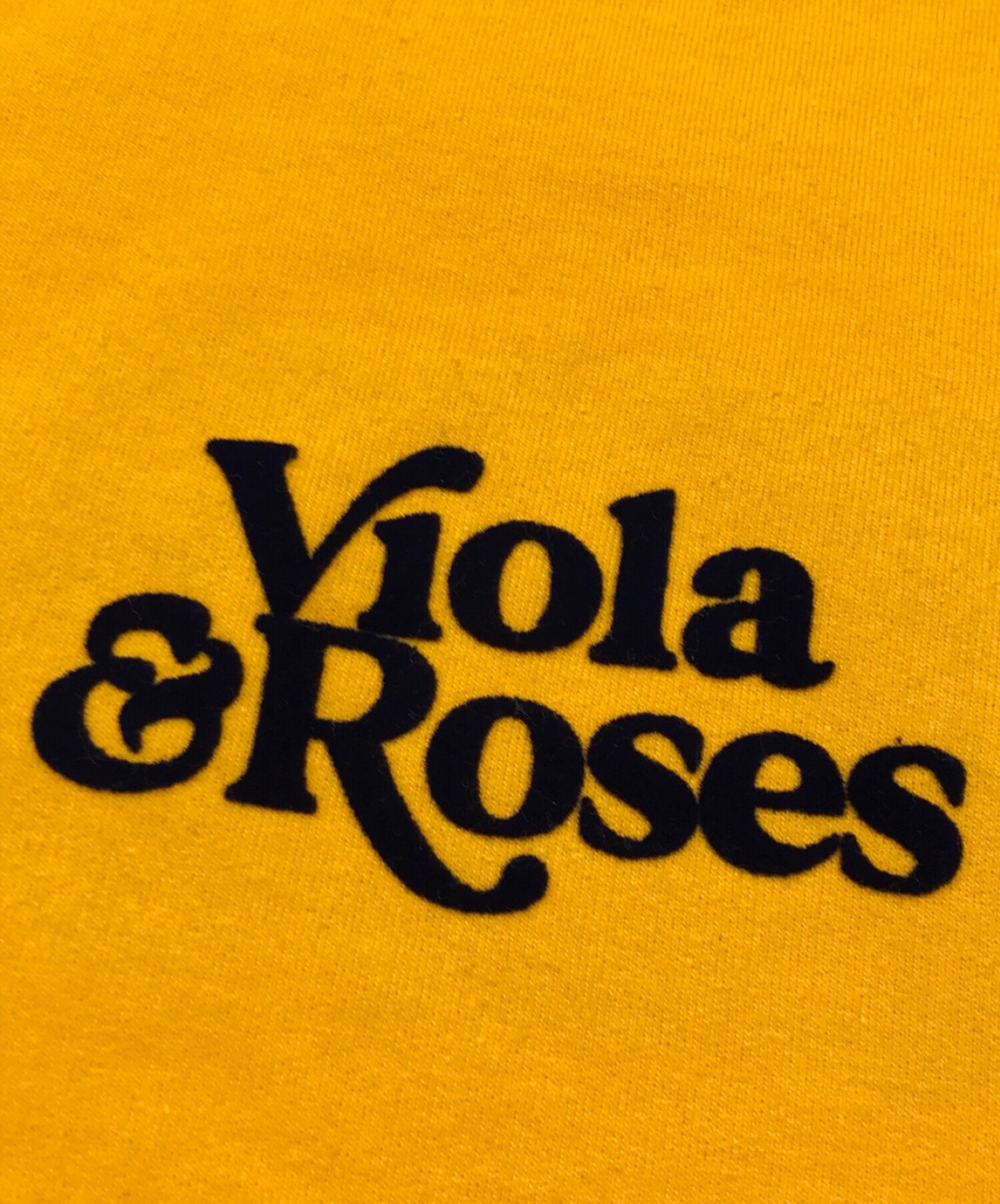 中古・古着通販】VIOLA&ROSES (ビオラ＆ローゼス) スウェット イエロー