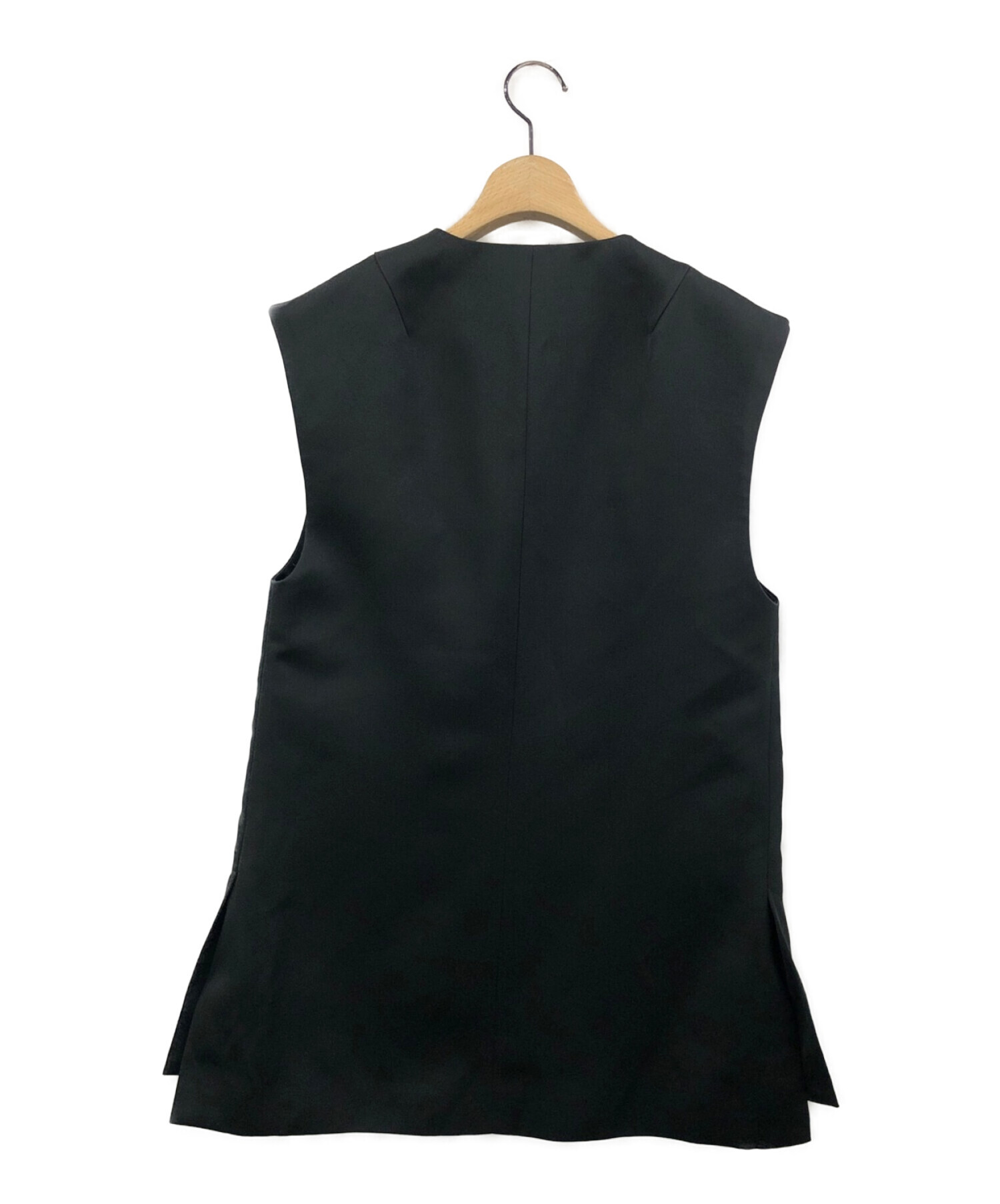 中古・古着通販】UN3D. (アンスリード) SATIN VEST ブラック サイズ:36｜ブランド・古着通販 トレファク公式【TREFAC  FASHION】スマホサイト