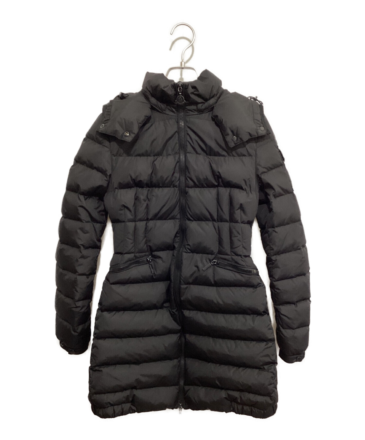 中古・古着通販】MONCLER (モンクレール) ダウンコート ブラック