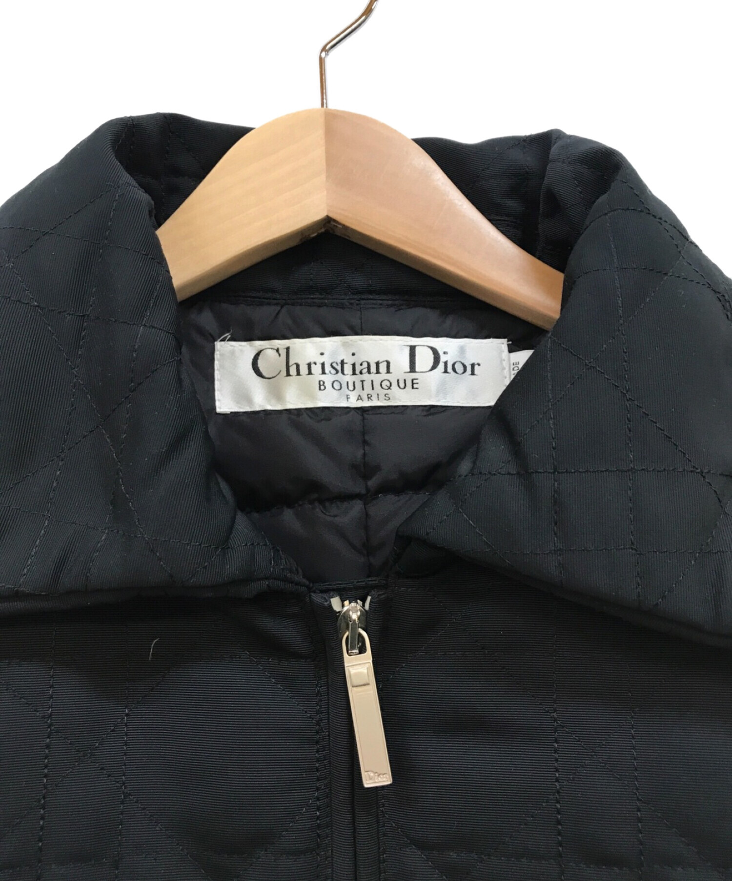 Christian Dior BOUTIQUE (クリスチャン ディオールブティック) キルティングジャケット ブラック サイズ:36