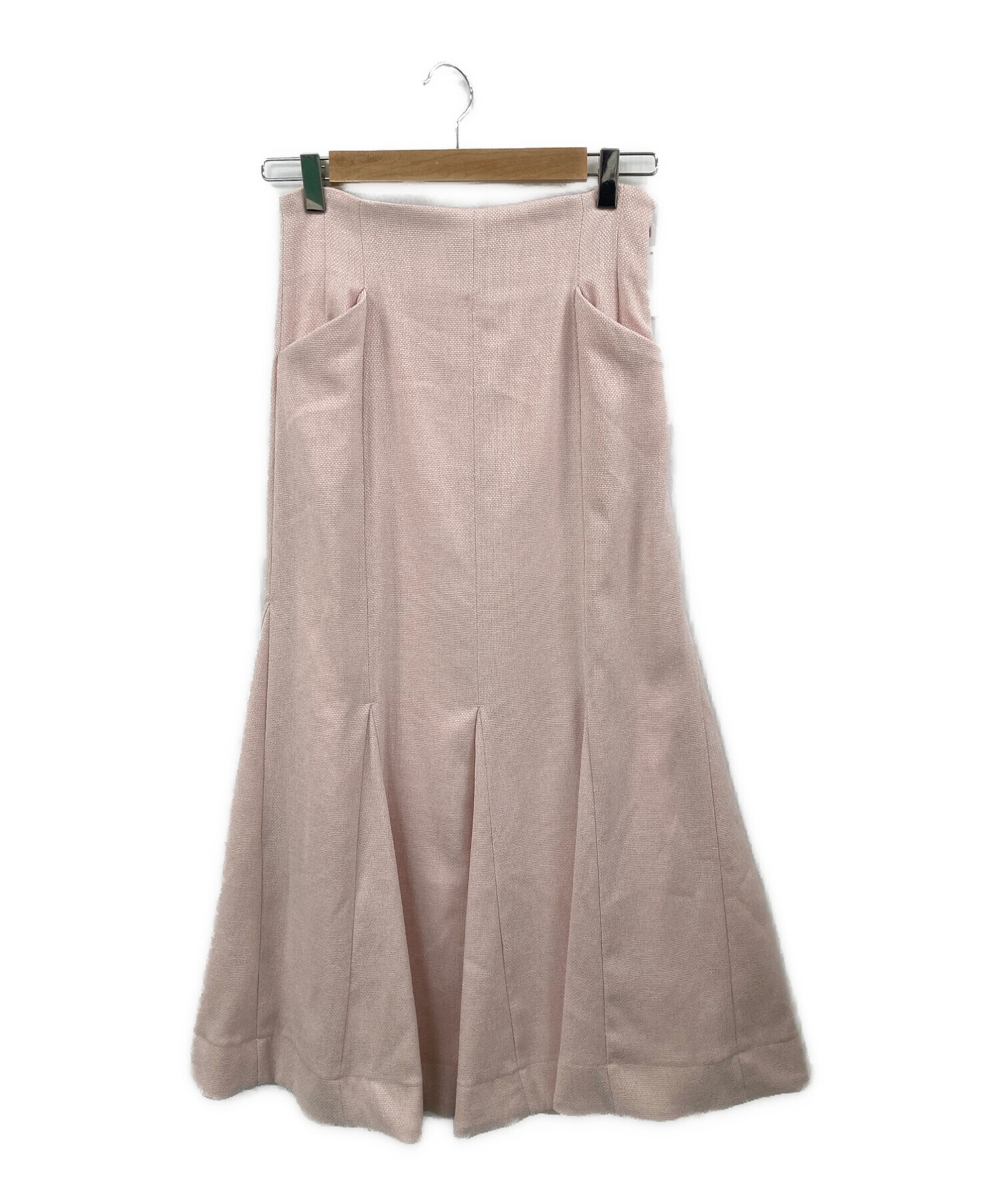 CELFORD (セルフォード) リネンライクマーメイドスカート ピンク サイズ:38