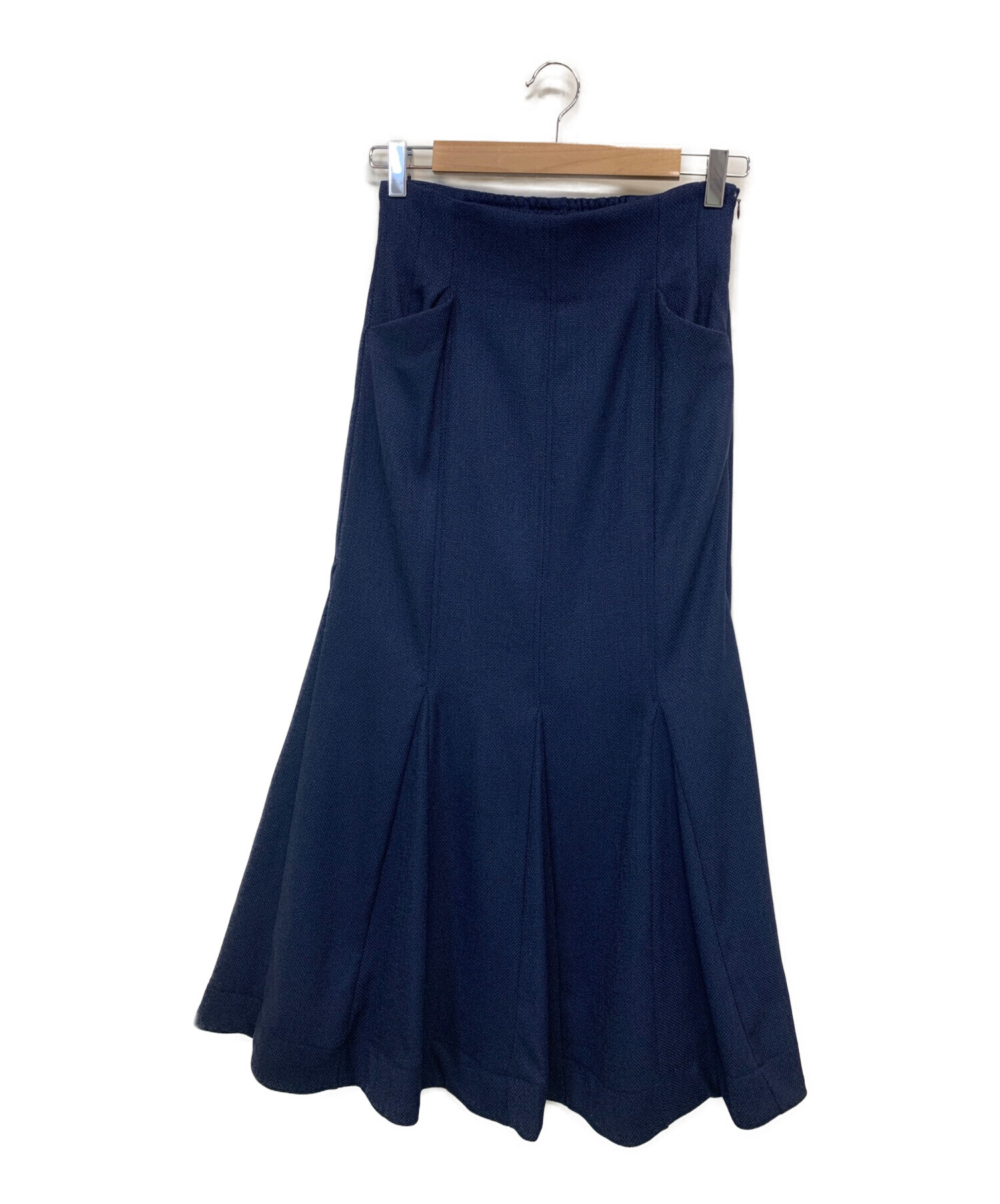 CELFORD (セルフォード) リネンライクマーメイドスカート ネイビー サイズ:38