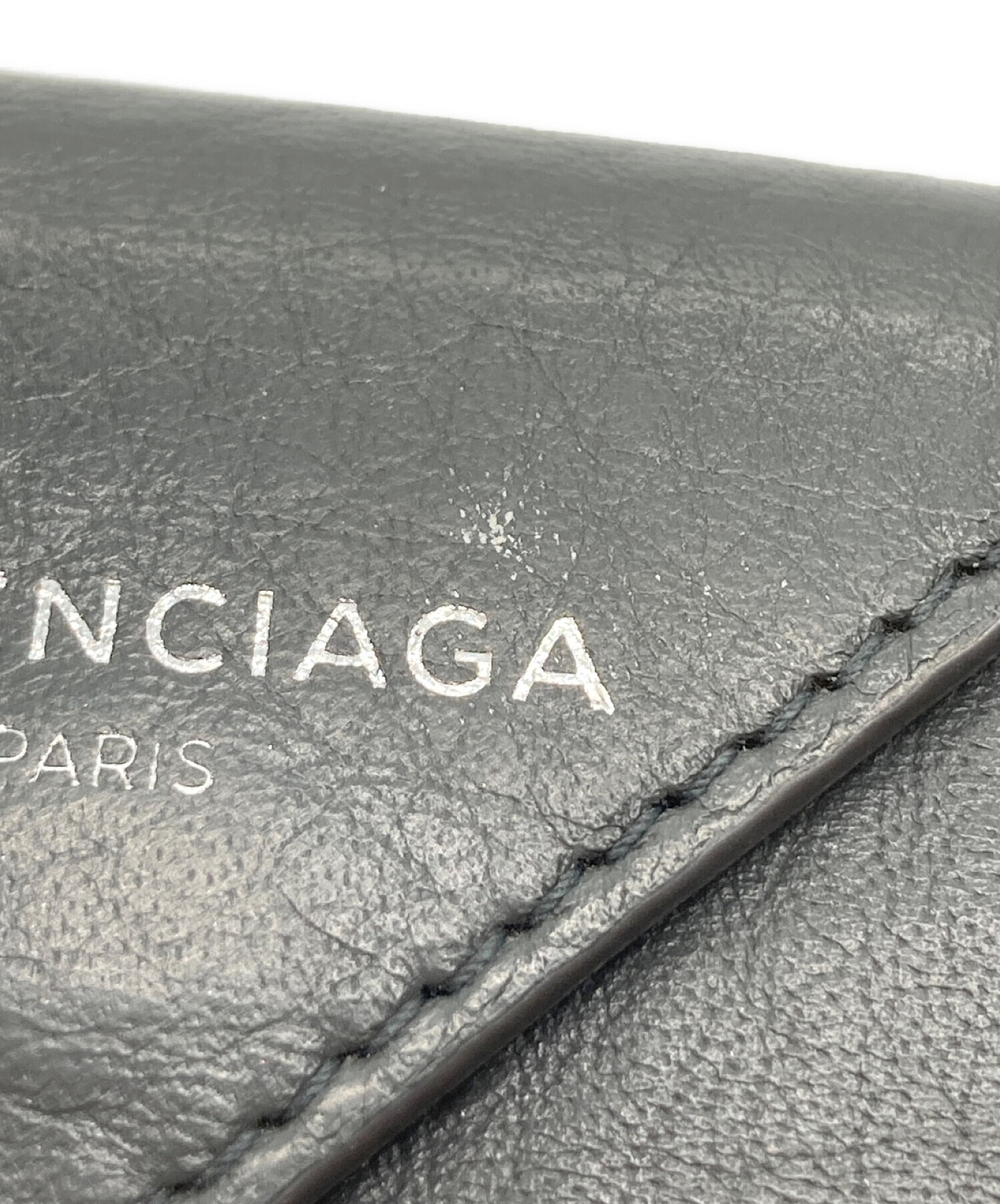 中古・古着通販】BALENCIAGA (バレンシアガ) ペーパー ミニ ウォレット グレー｜ブランド・古着通販 トレファク公式【TREFAC  FASHION】スマホサイト